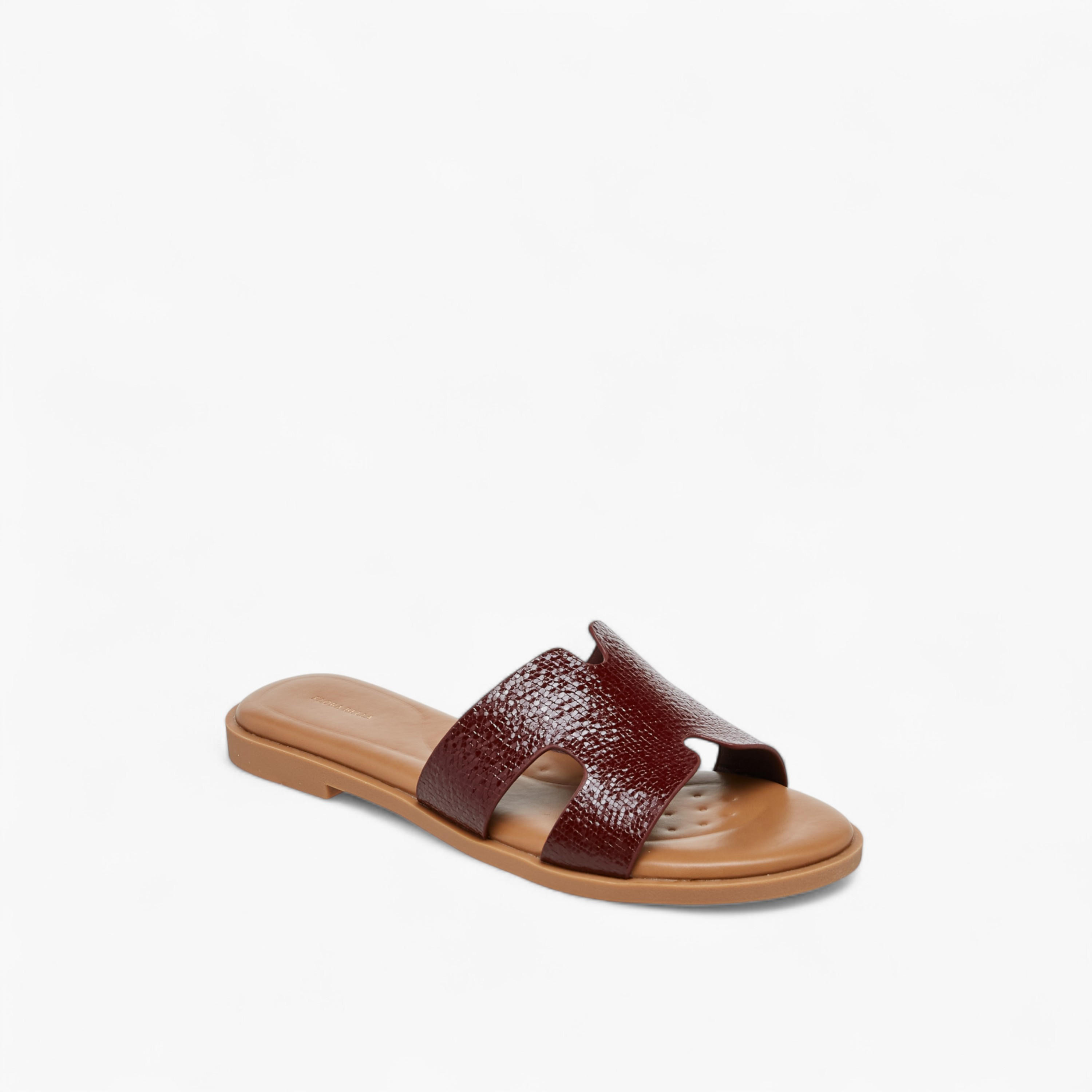 Flora Bella Women's Textured Slip-On Sandals-women-shoes-flats-sandals-image-2