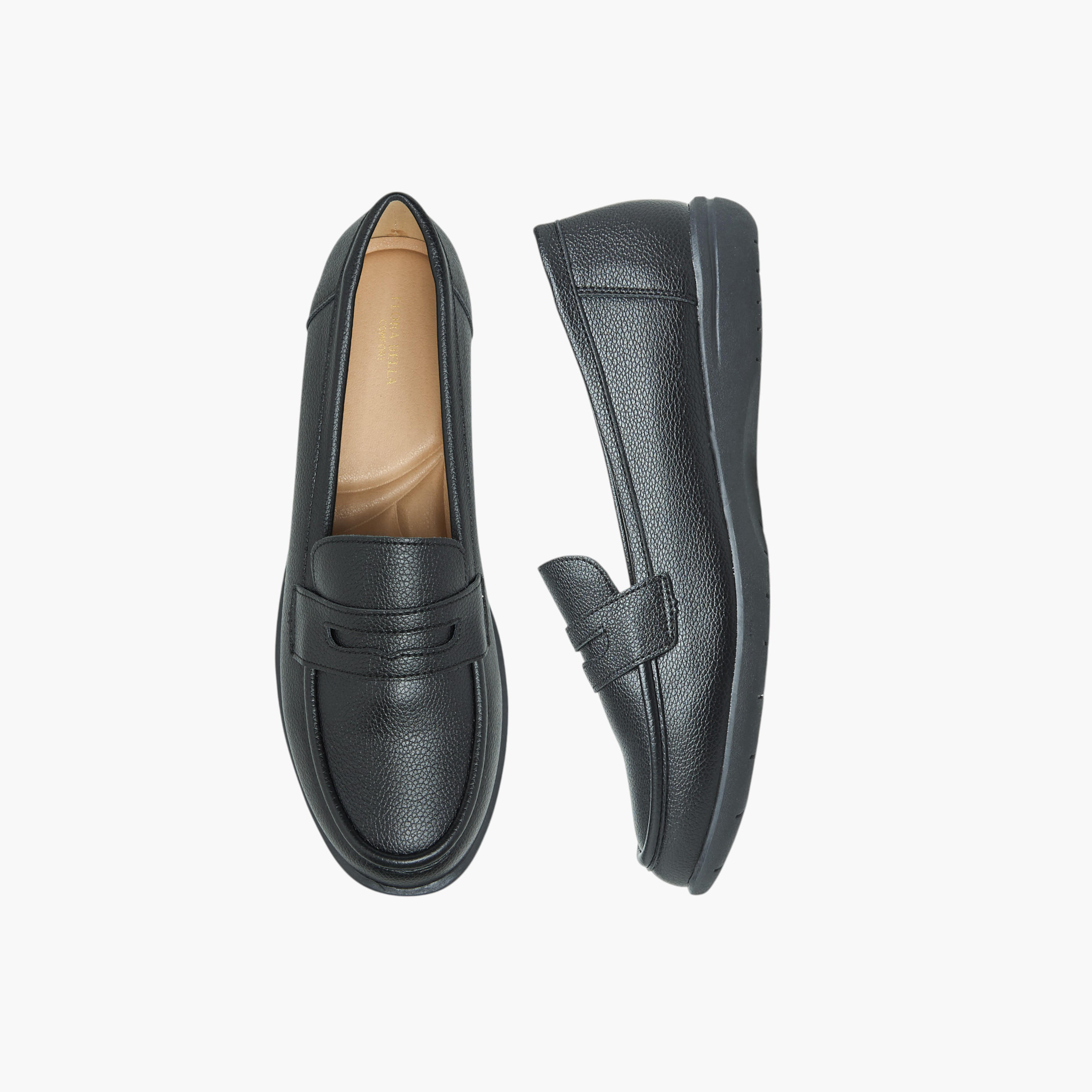 Flora Bella Cutout Detail Slip-On Loafers-women-shoes-flats-loafers-image-1