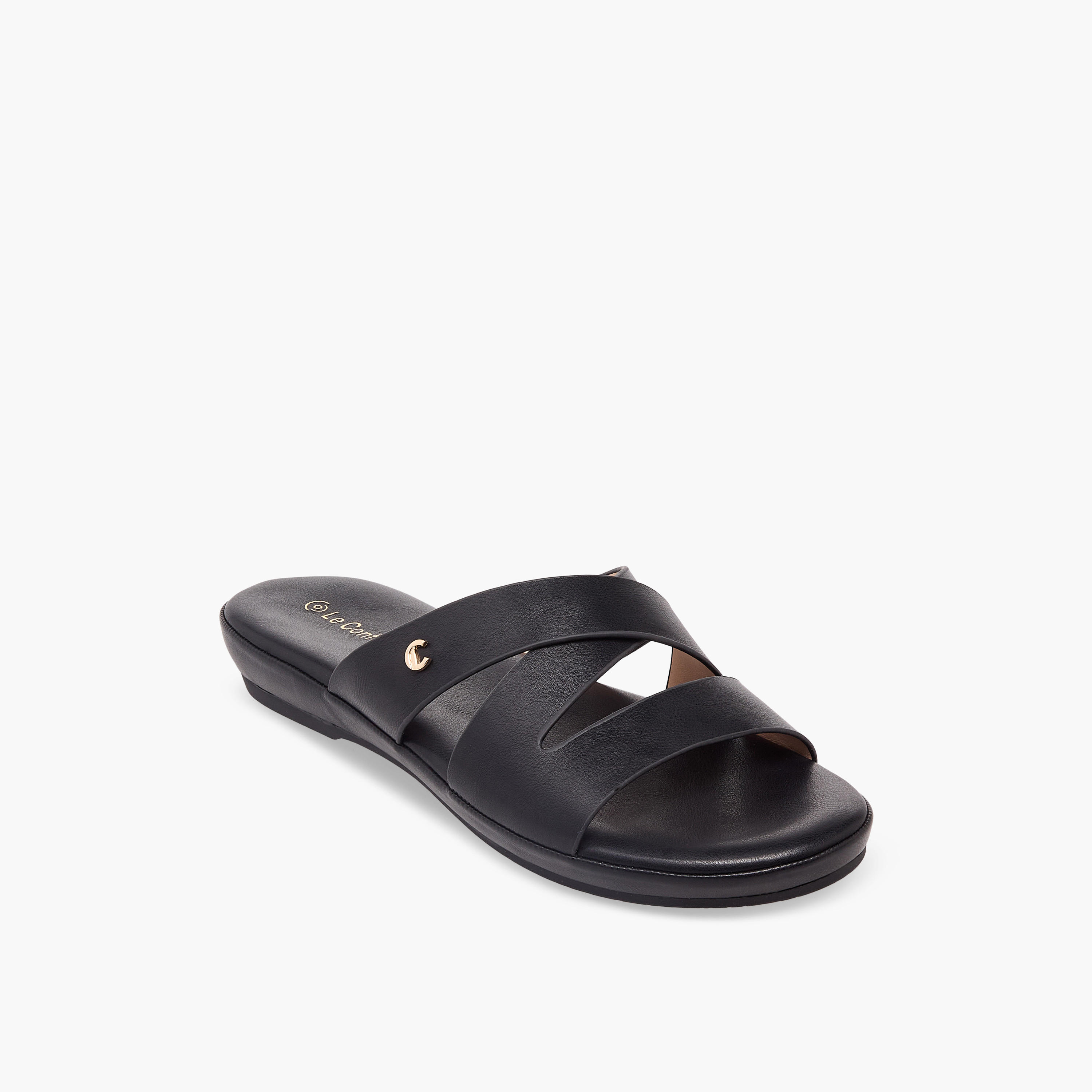 Le Confort Women Slip-On Sandals-women-shoes-sandals-flats-image-2