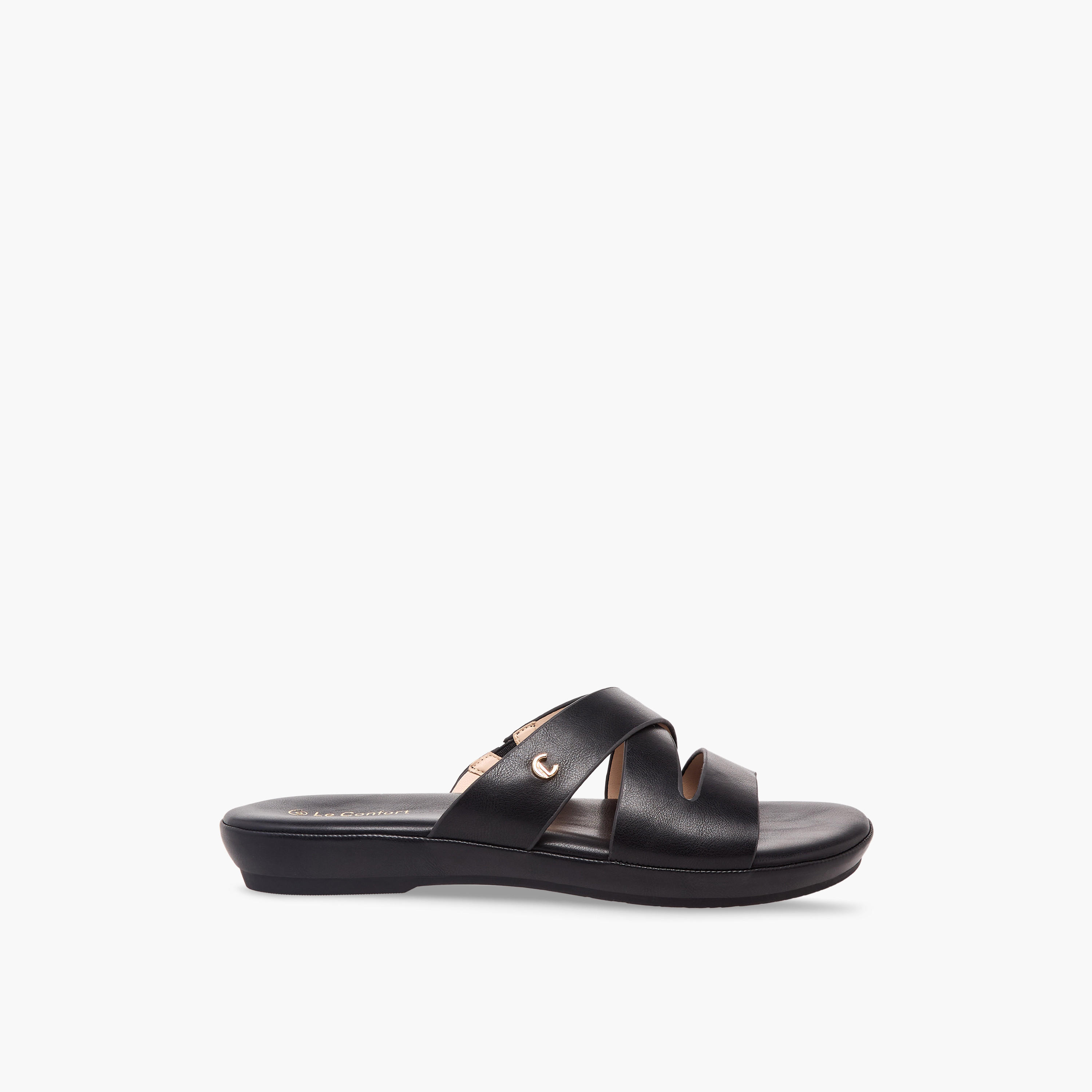 Le Confort Women Slip-On Sandals-women-shoes-sandals-flats-image-3
