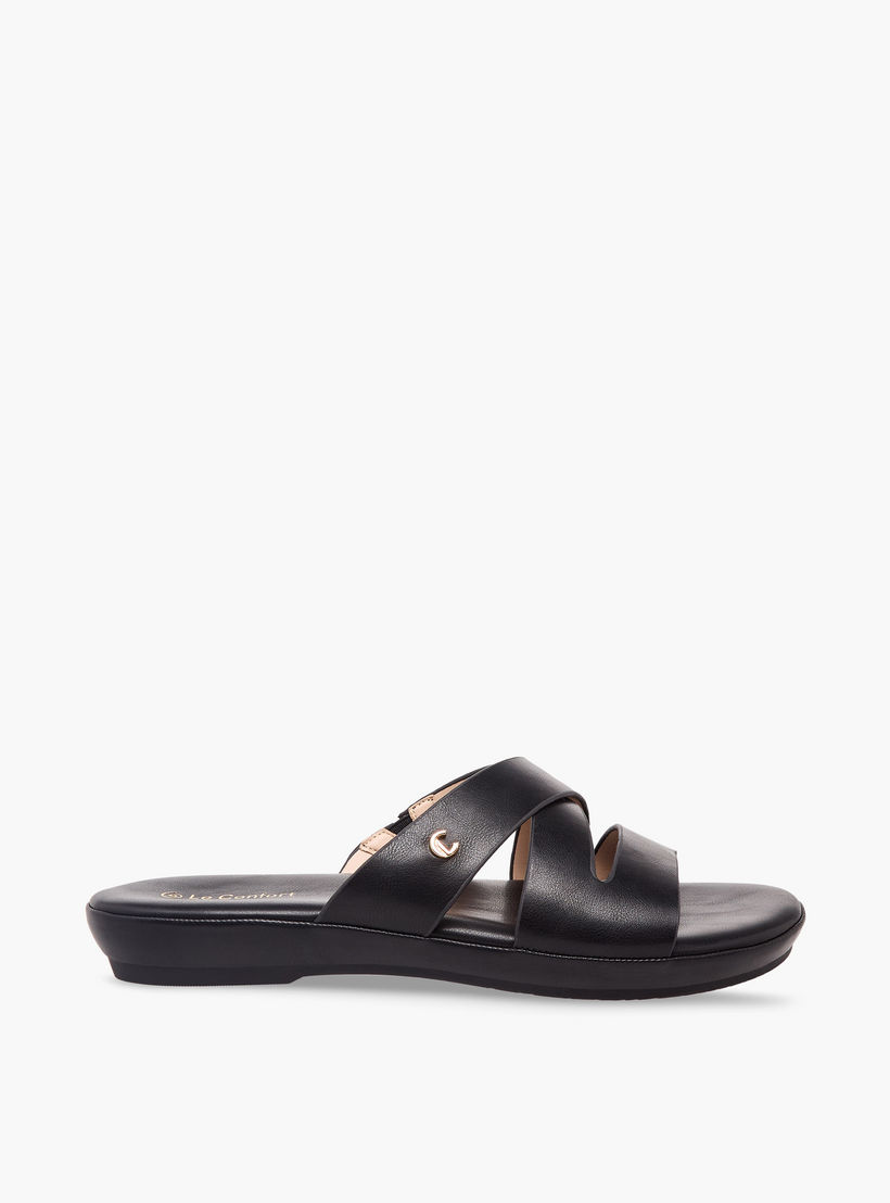 Le Confort Women Slip-On Sandals-women-shoes-sandals-flats-image-3