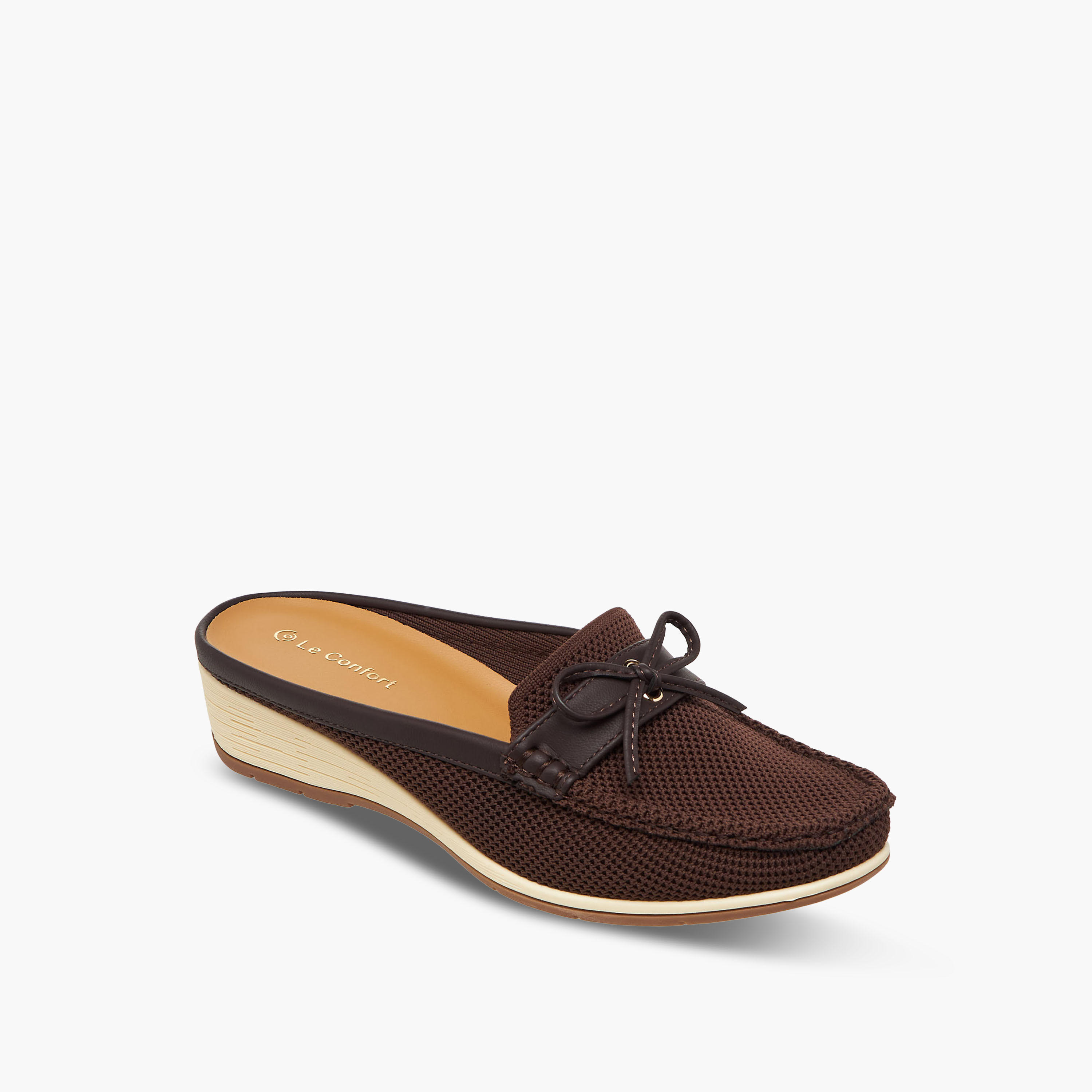 Le Confort Women Wedge Heel Mules-women-shoes-flats-mules-image-2