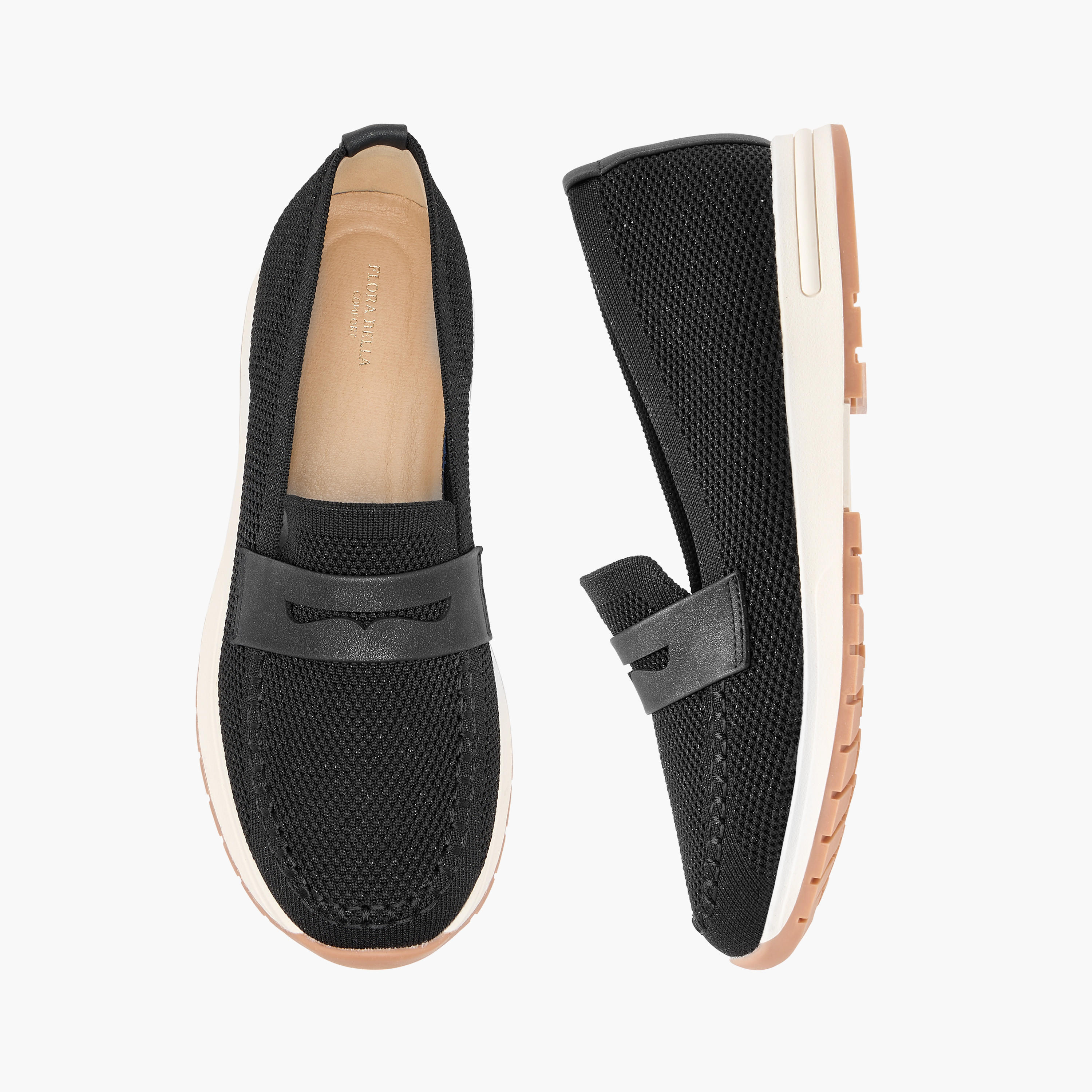 Flora Bella Mesh Slip-On Loafers with Cutout Detail-women-shoes-flats-loafers-image-1