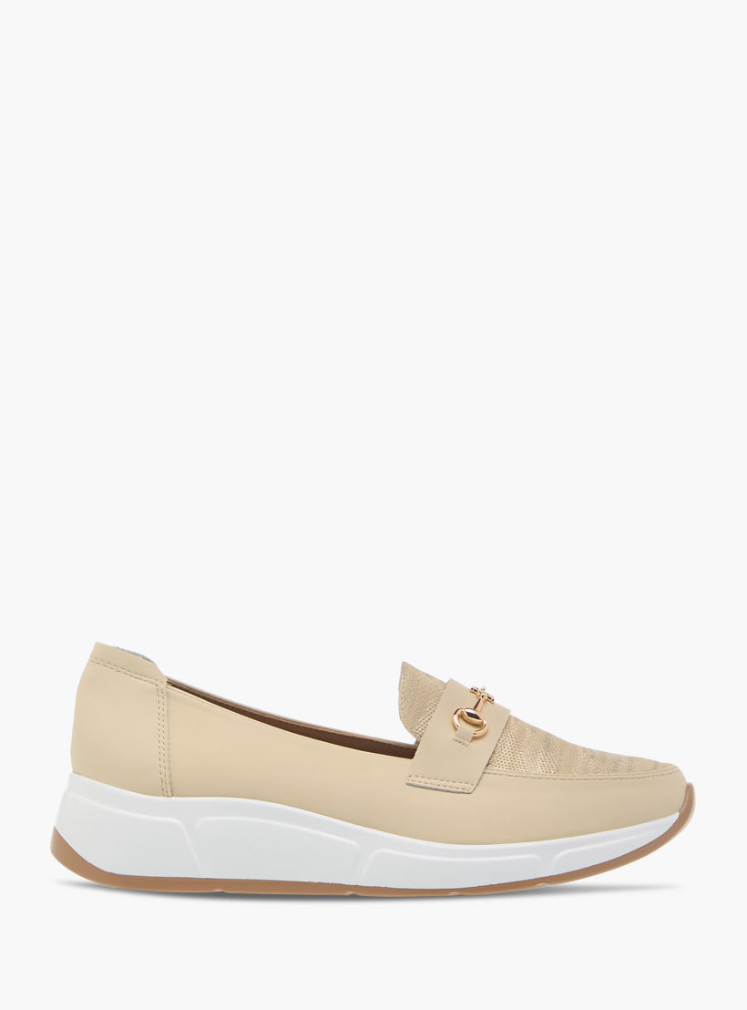 Flora Bella Textured Wedge Comfort Shoes with Metal Accent-women-shoes-loafersandmoccasins-image-3