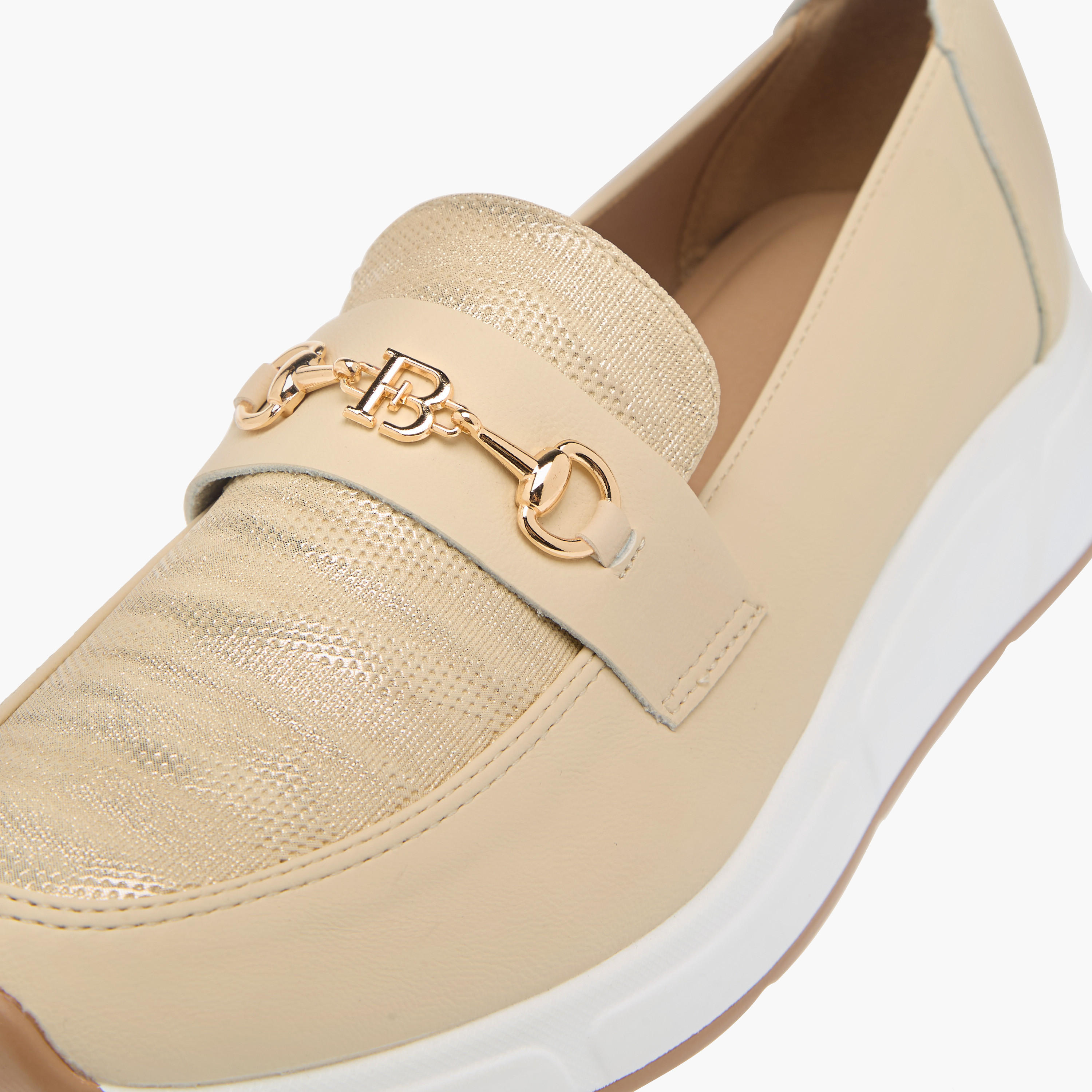 Flora Bella Textured Wedge Comfort Shoes with Metal Accent-women-shoes-loafersandmoccasins-image-4