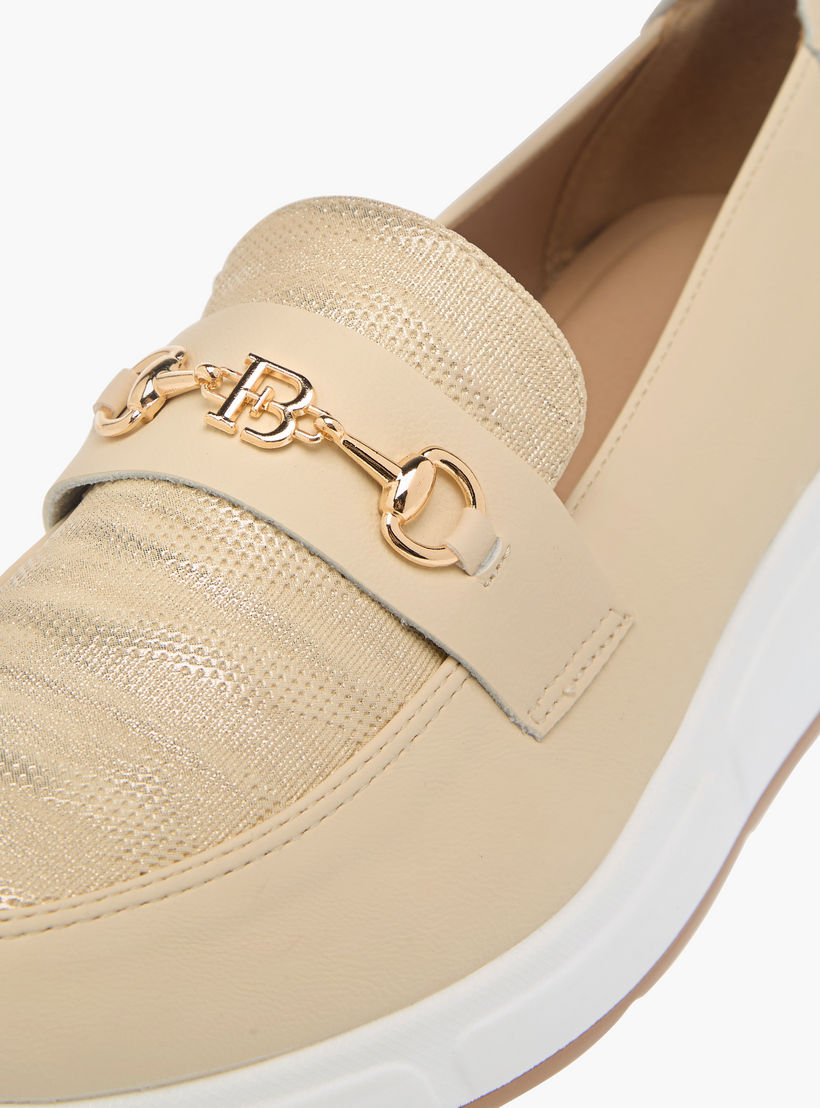 Flora Bella Textured Wedge Comfort Shoes with Metal Accent-women-shoes-loafersandmoccasins-image-4