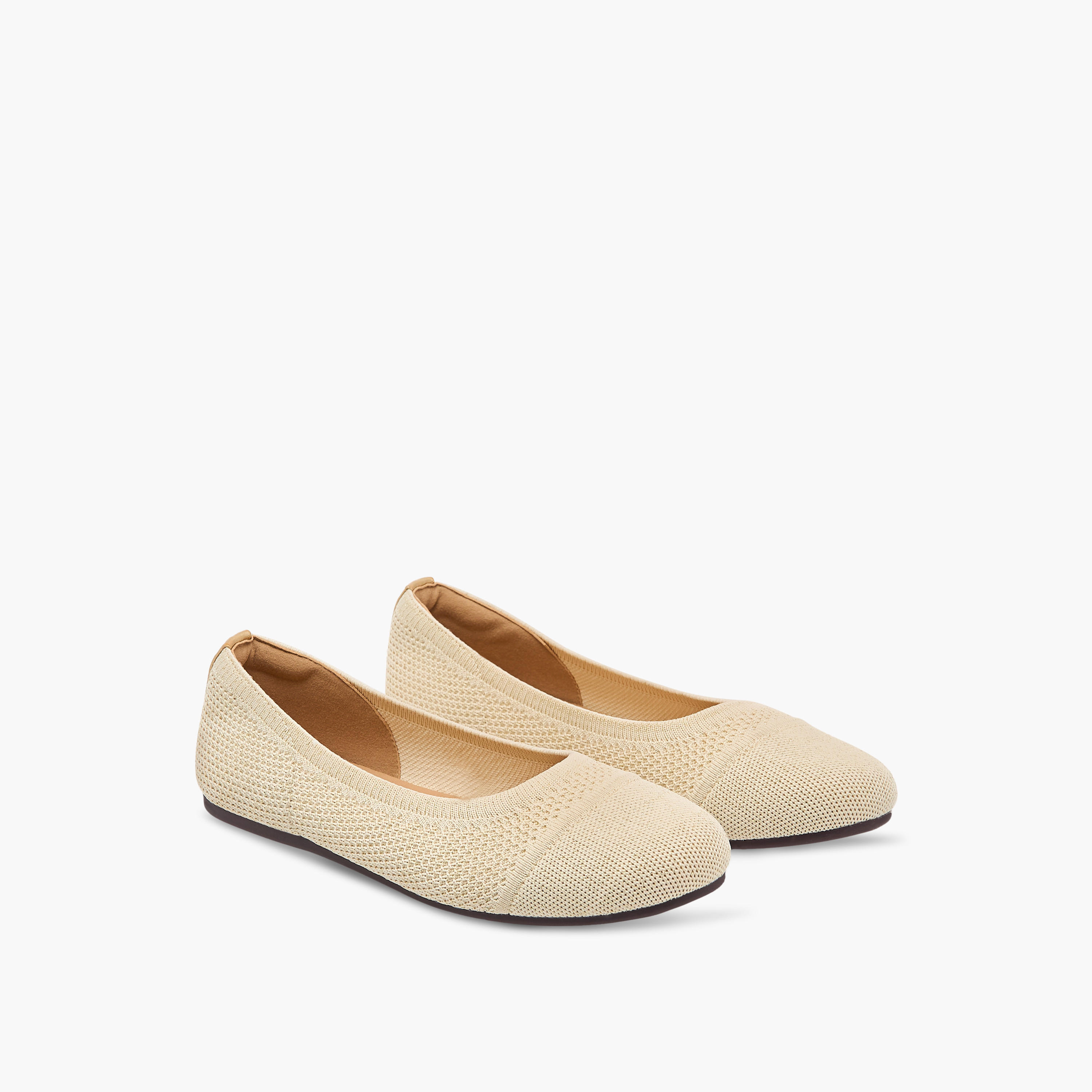 Le Confort Flyknit Slip-On Comfort Ballerina Shoes-women-shoes-ballerinas-image-1