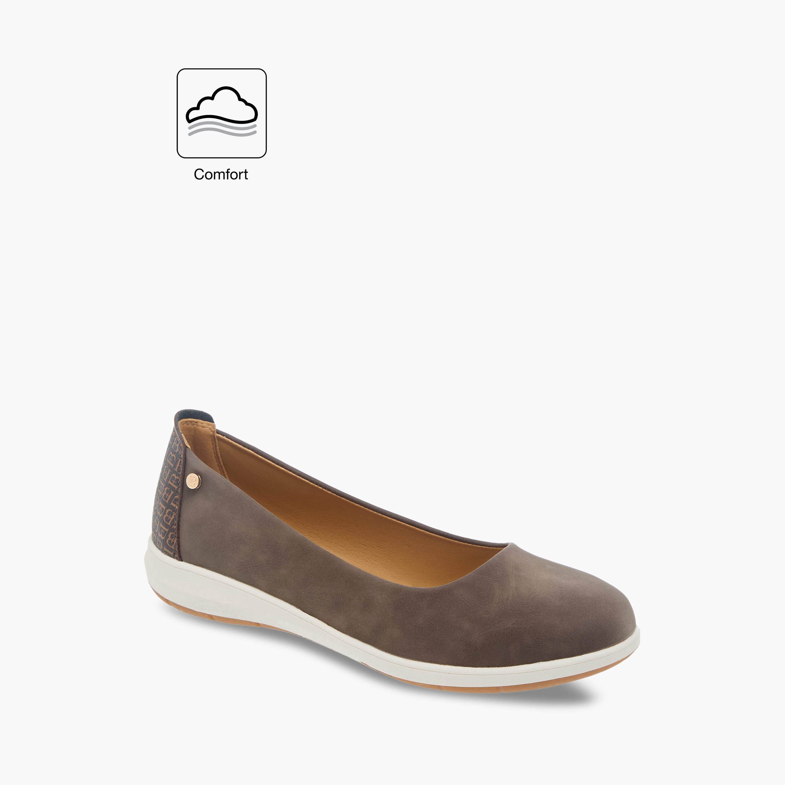 Flora Bella Monogram Print Slip-On Ballerina Shoes-women-shoes-ballerinas-image-2