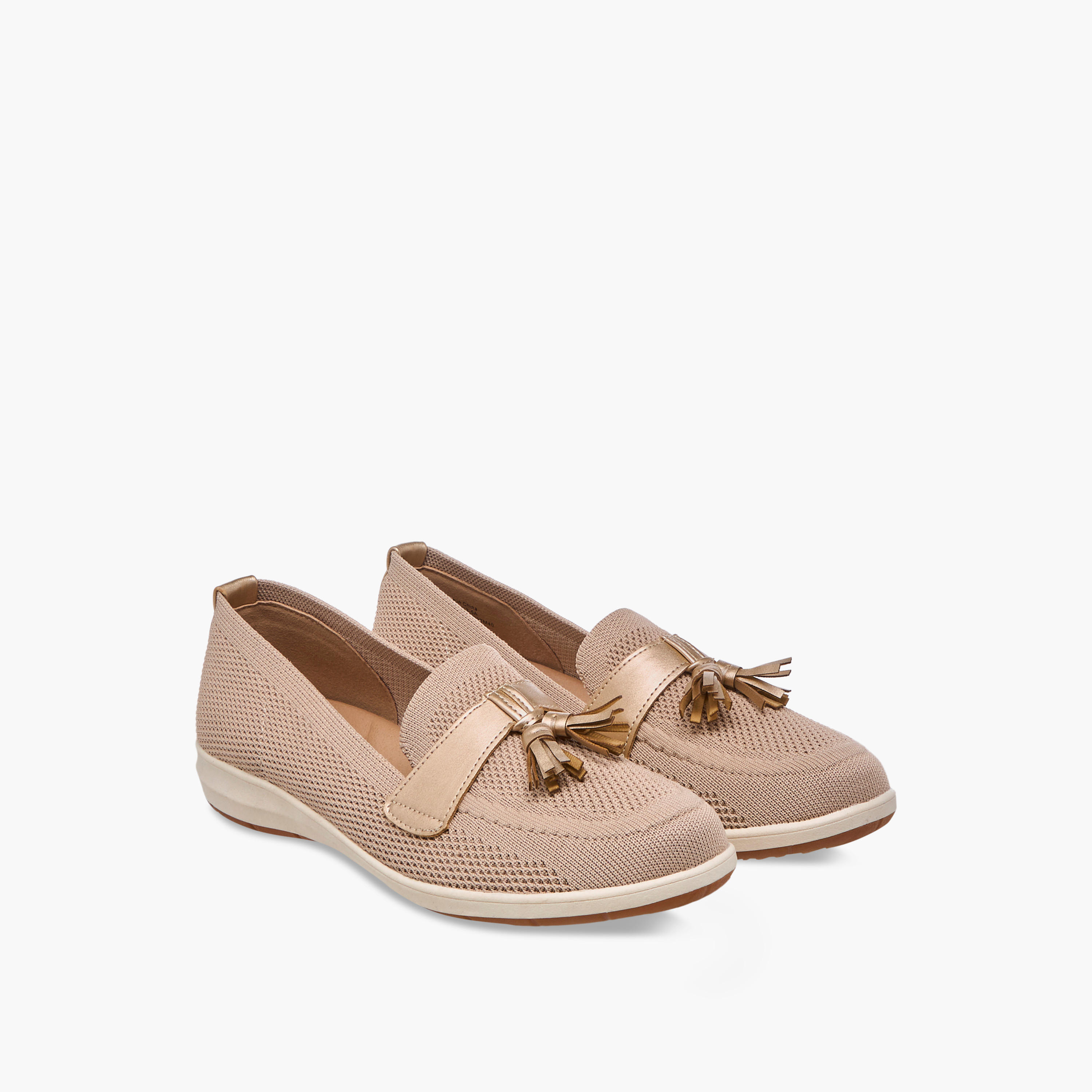 Flora Bella Tassel Detail Slip-On Loafers-women-shoes-loafersandmoccasins-image-1