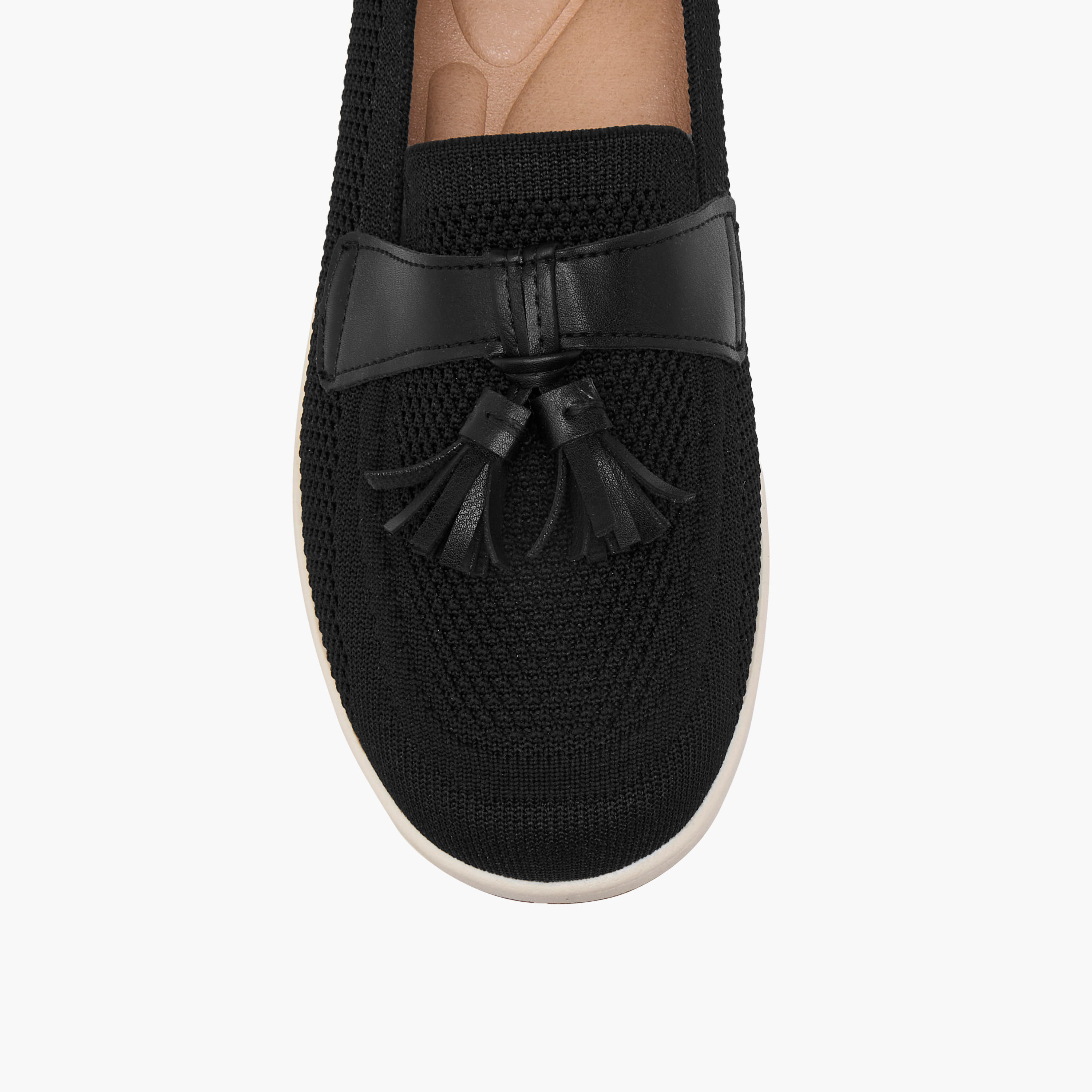Flora Bella Tassel Detail Slip-On Loafers-women-shoes-loafersandmoccasins-image-4