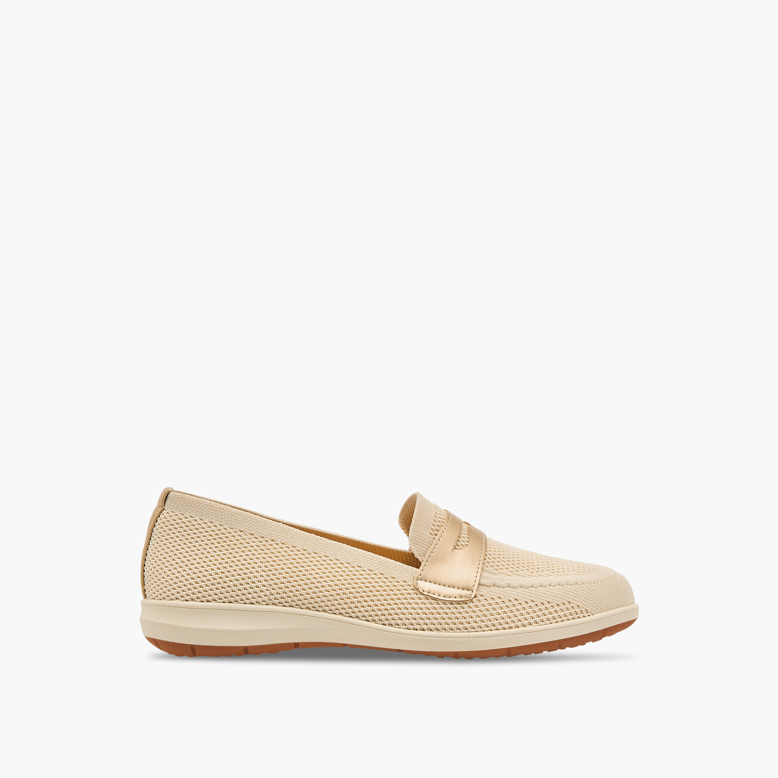 Le Confort Mesh Slip-On Comfort Loafers with Cutout Detail-women-shoes-loafersandmoccasins-image-9