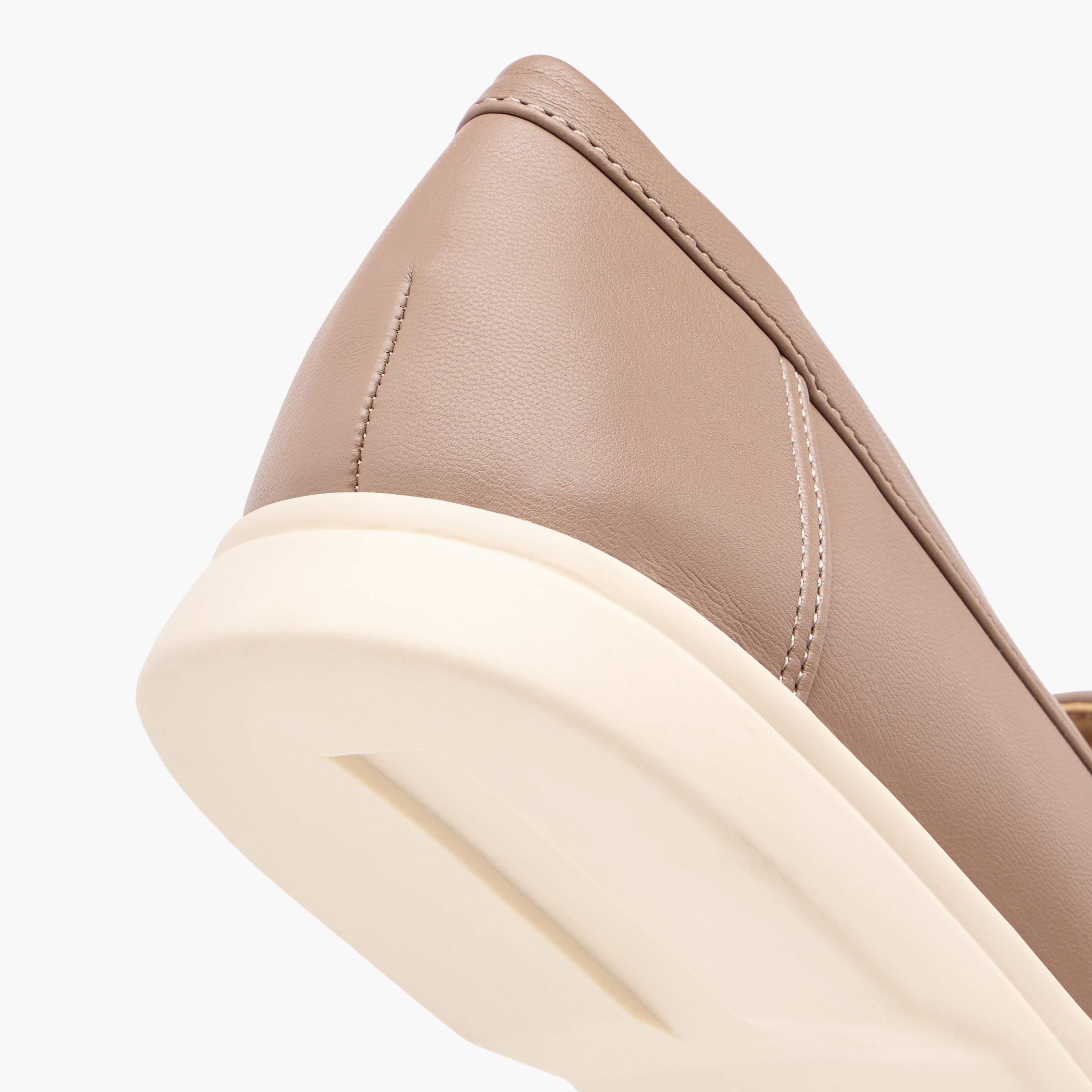 Flora Bella Solid Slip-On Loafers with Metallic Accent Detail-women-shoes-flats-loafers-image-5