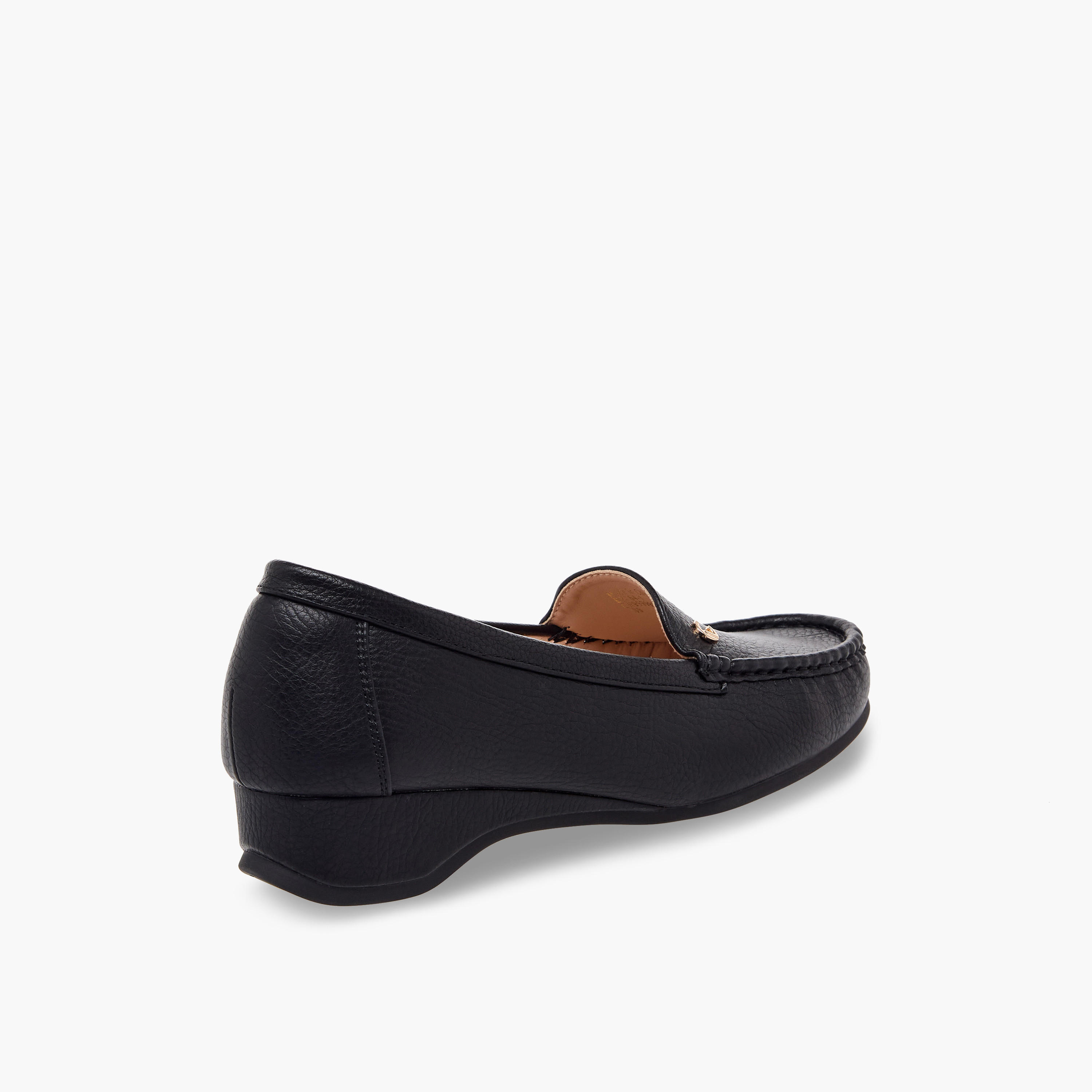 Le Confort Women Textured Wedge Heel Loafers-women-shoes-loafersandmoccasins-image-6