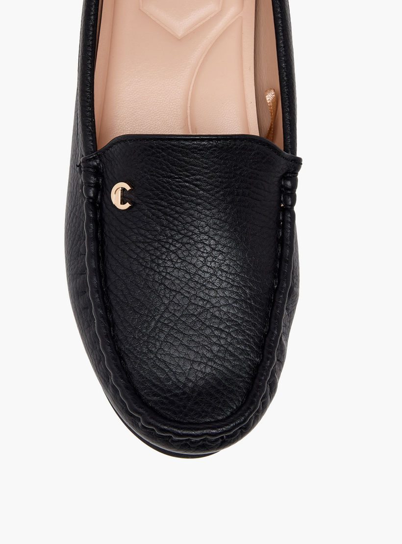 Le Confort Women Textured Wedge Heel Loafers-women-shoes-loafersandmoccasins-image-7