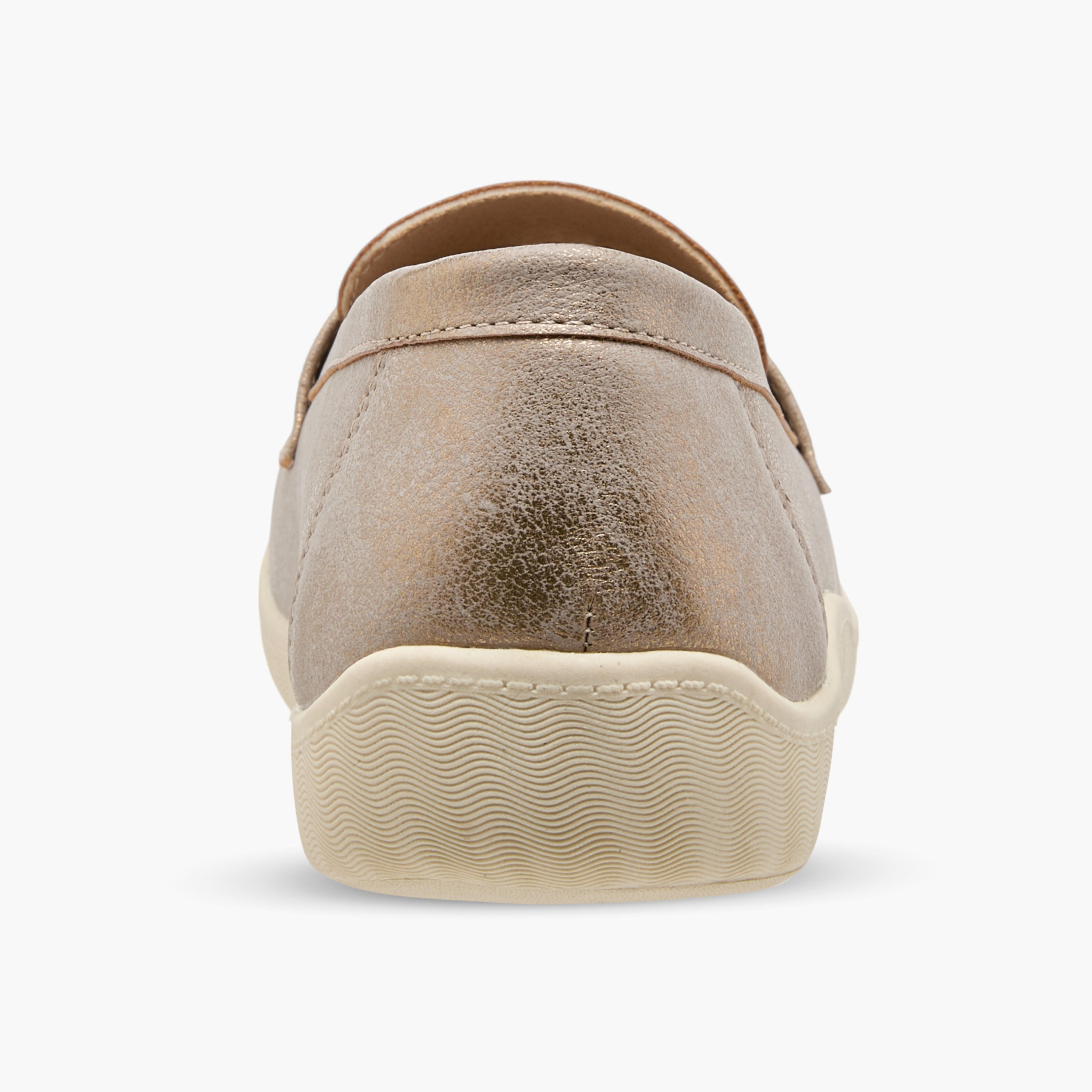 Le Confort Textured Slip-On Comfort Loafers with Metallic Trim-women-shoes-loafersandmoccasins-image-5