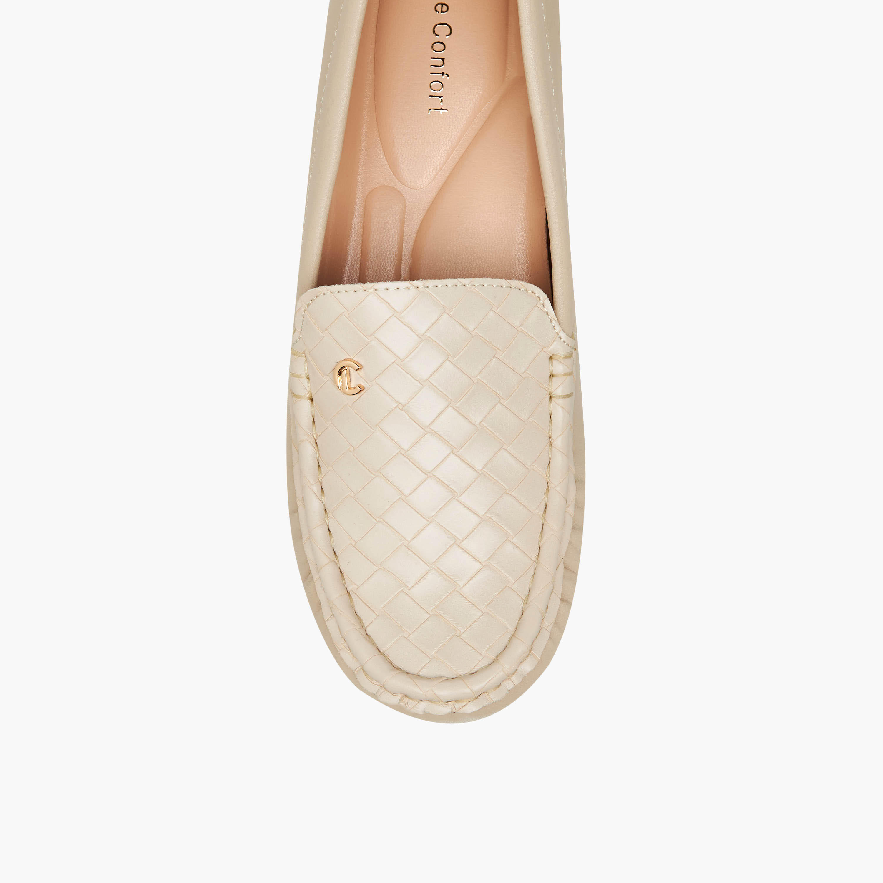 Le Confort Women Wedge Heel Loafers-women-shoes-sandals-heeled-image-4