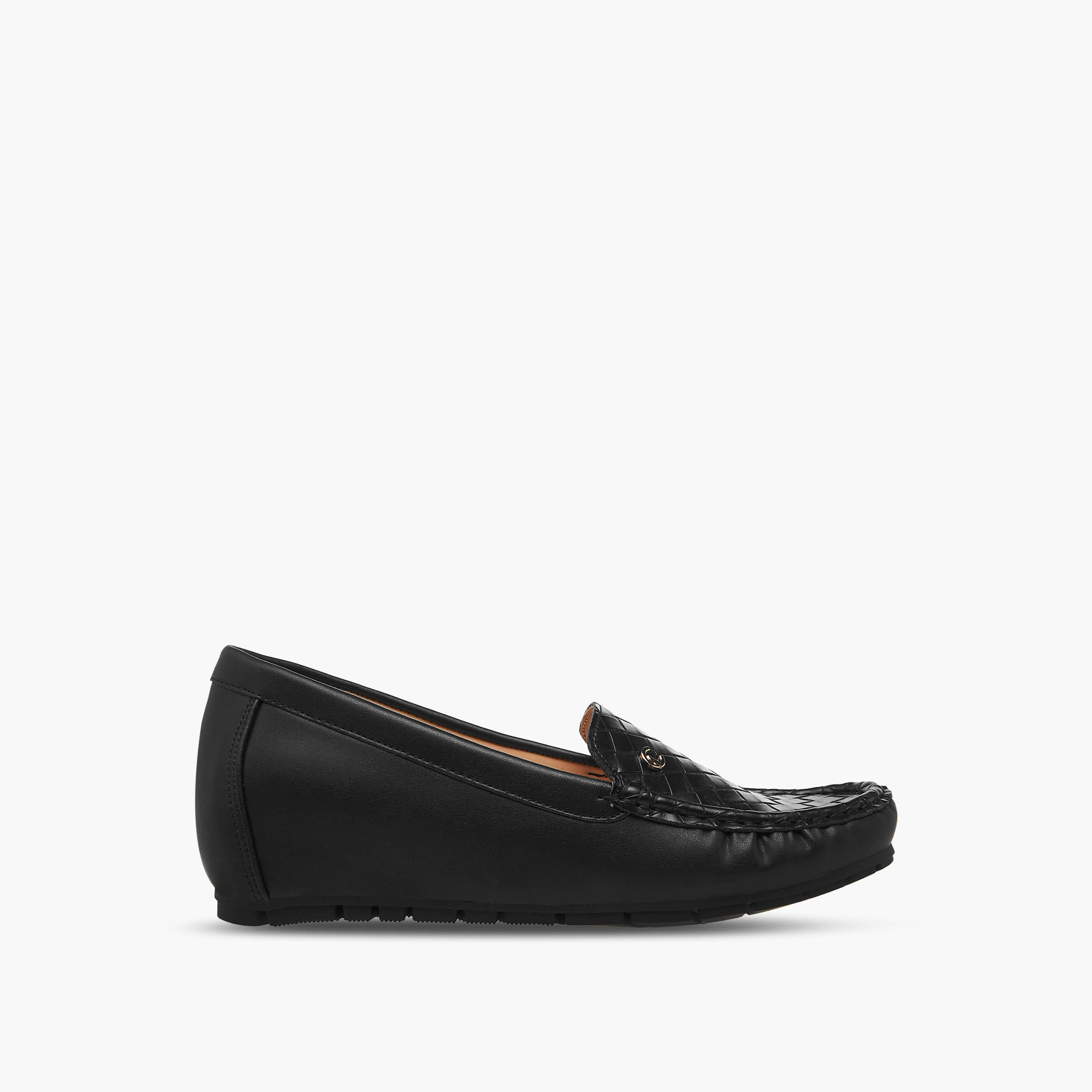Le Confort Women Wedge Heel Loafers-women-shoes-sandals-heeled-image-3
