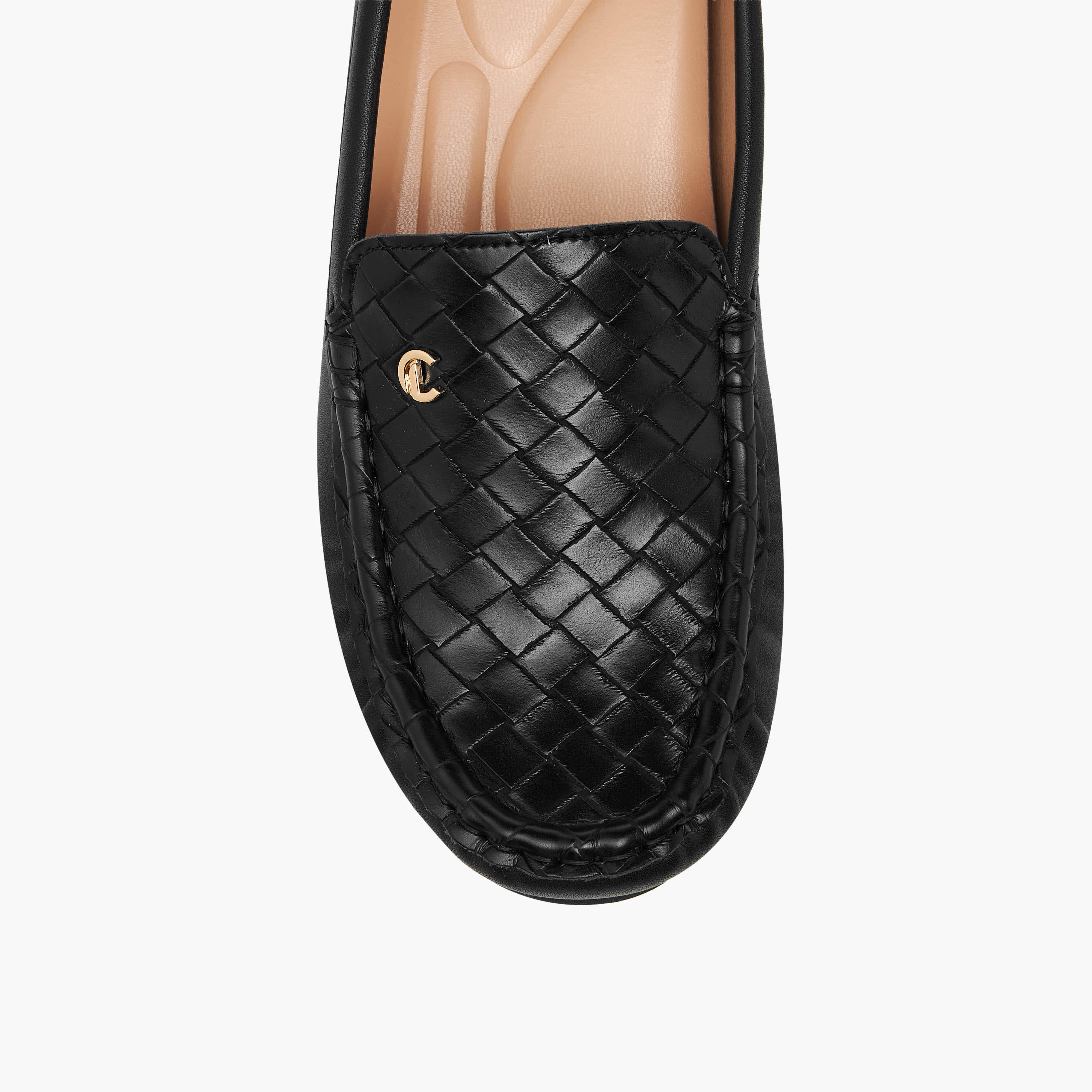 Le Confort Women Wedge Heel Loafers-women-shoes-sandals-heeled-image-4