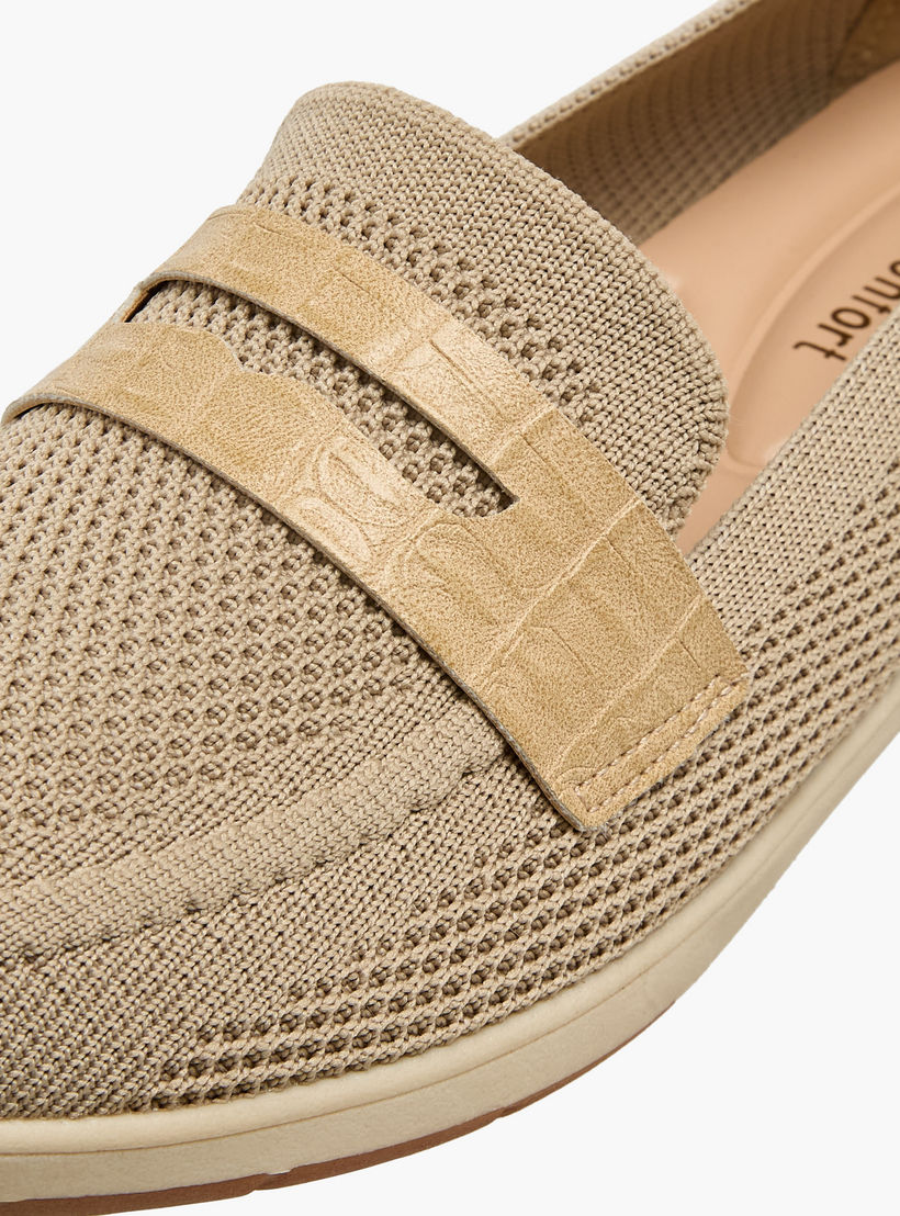 Le Confort Women Flyknit Textured Loafers-women-shoes-loafersandmoccasins-image-4