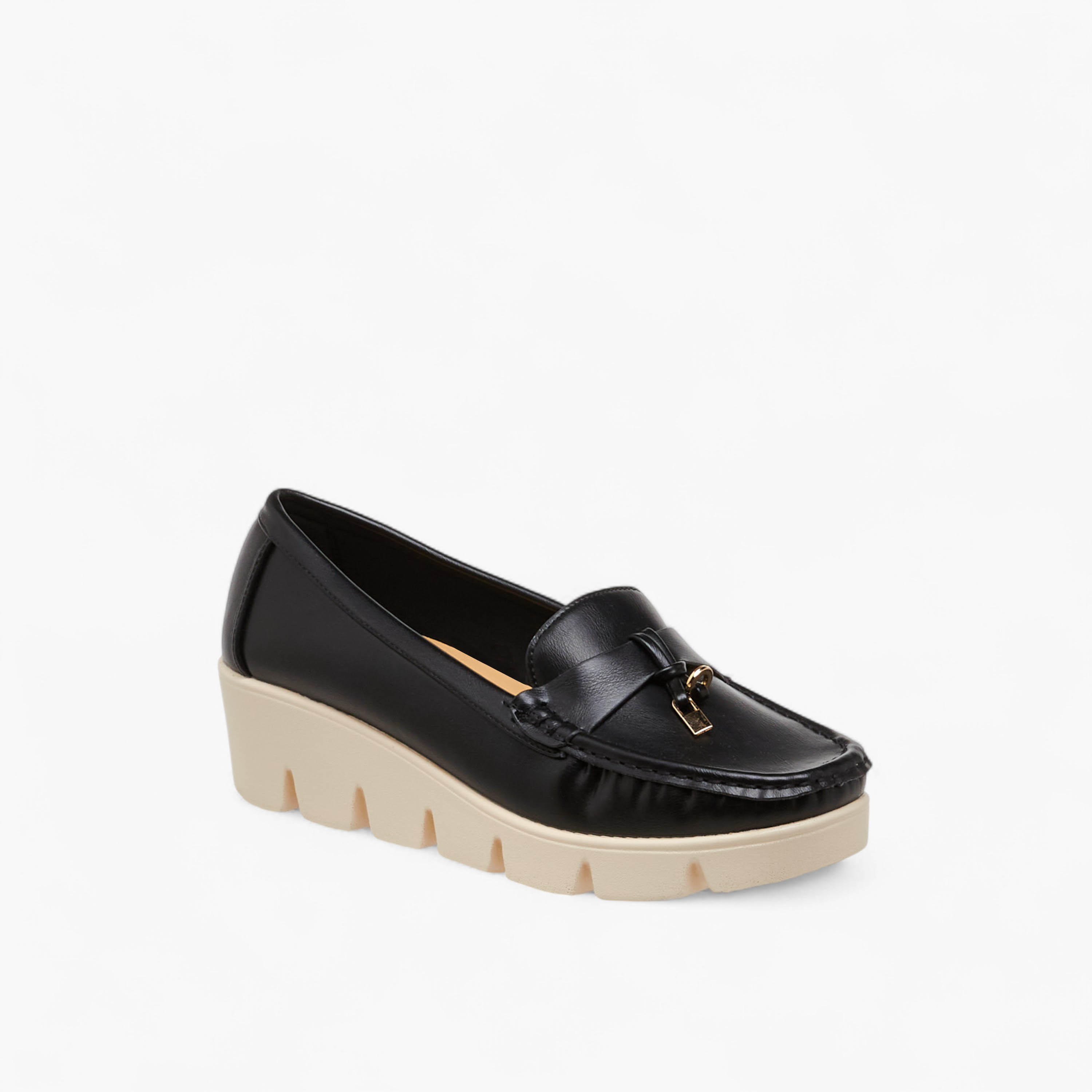Le Confort Women's Wedge Heel Loafers-women-shoes-loafersandmoccasins-image-2