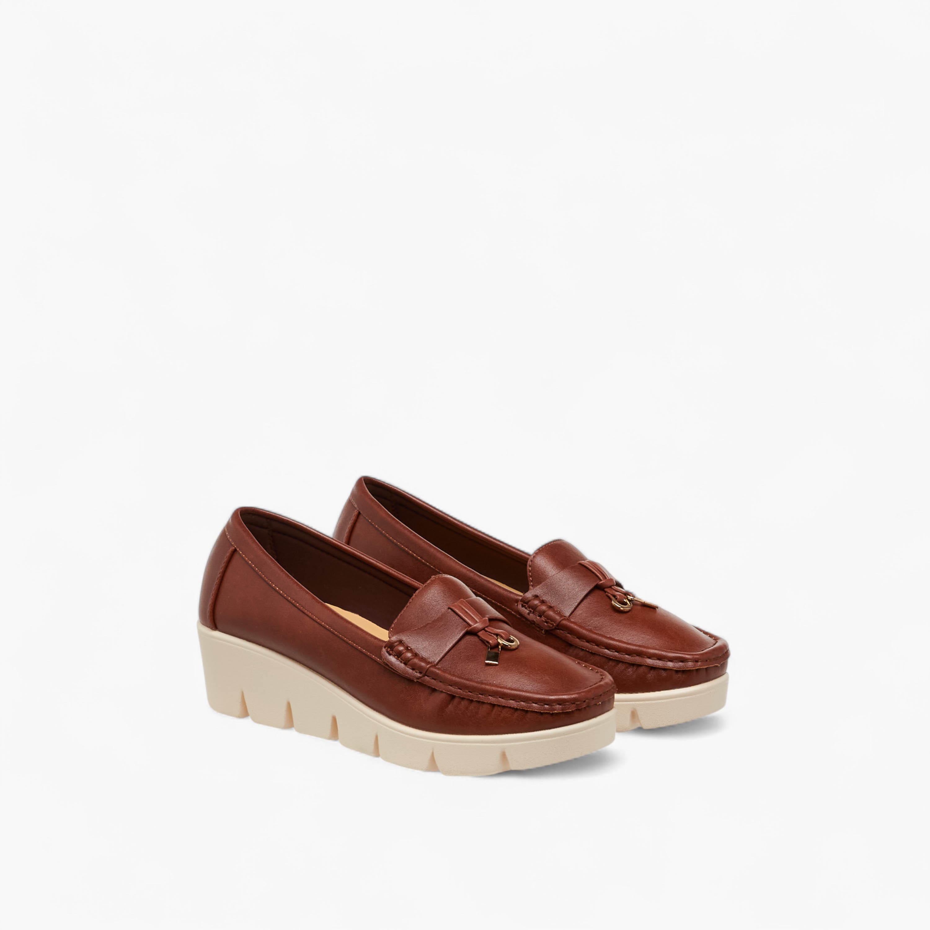 Le Confort Women's Wedge Heel Loafers-women-shoes-loafersandmoccasins-image-1