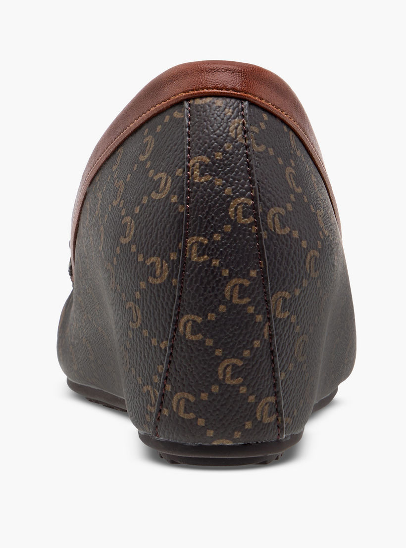 Le Confort Monogram Print Slip-On Loafers-women-shoes-loafersandmoccasins-image-6