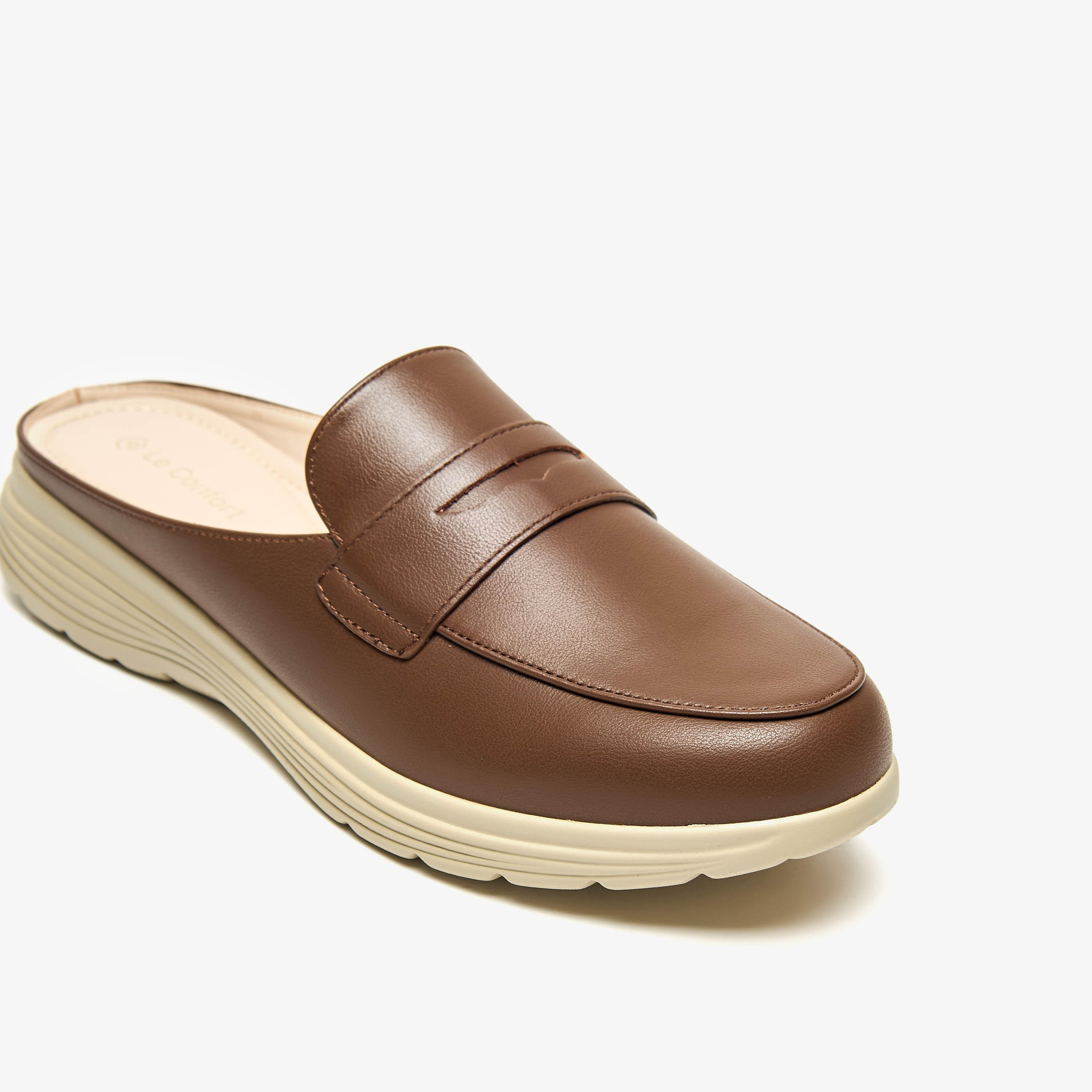 Le Confort Solid Slip-On Comfort Mules-women-shoes-flats-loafers-image-5