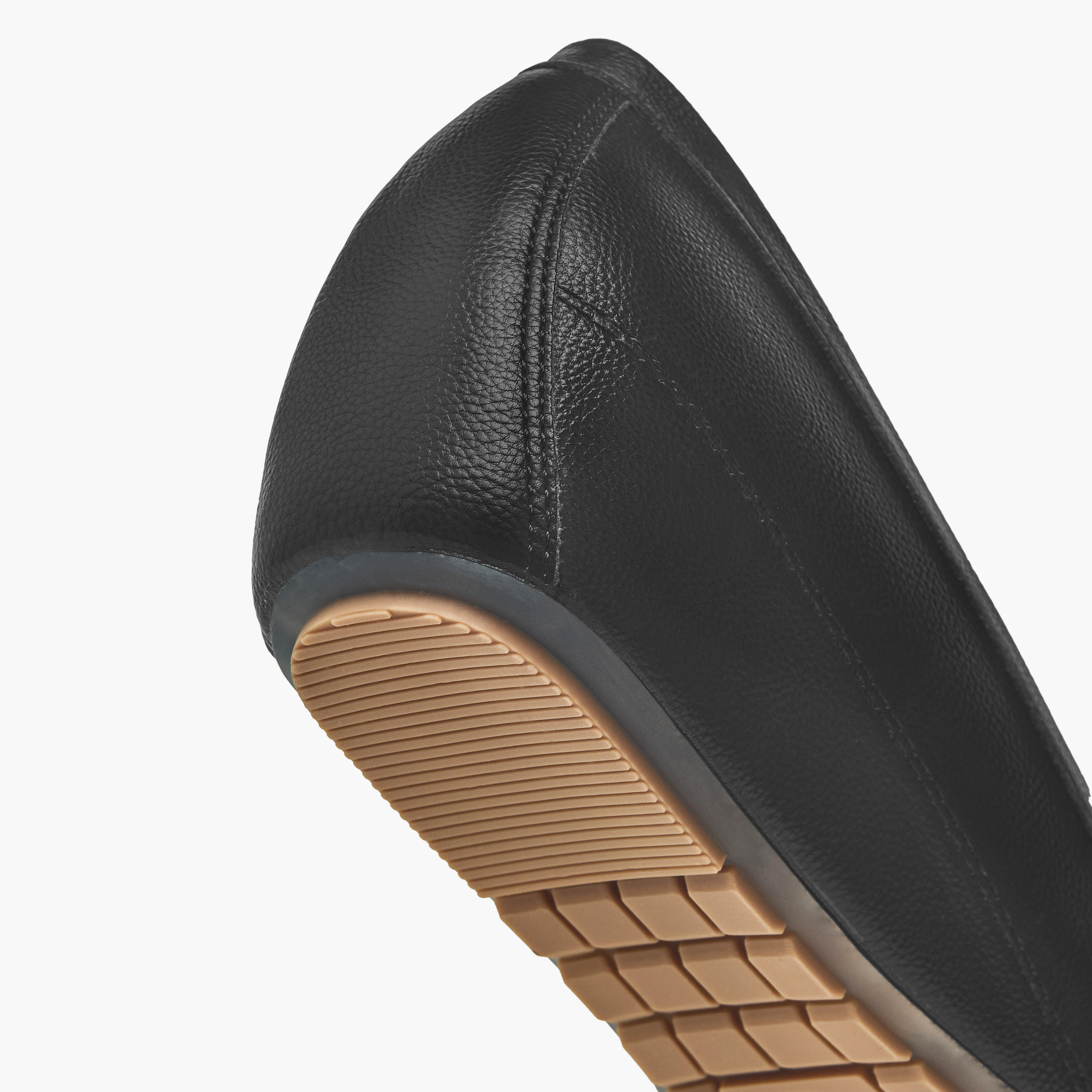 Le Confort Slip-On Loafers with Wedge Heels and Bow Accent-women-shoes-loafersandmoccasins-image-5