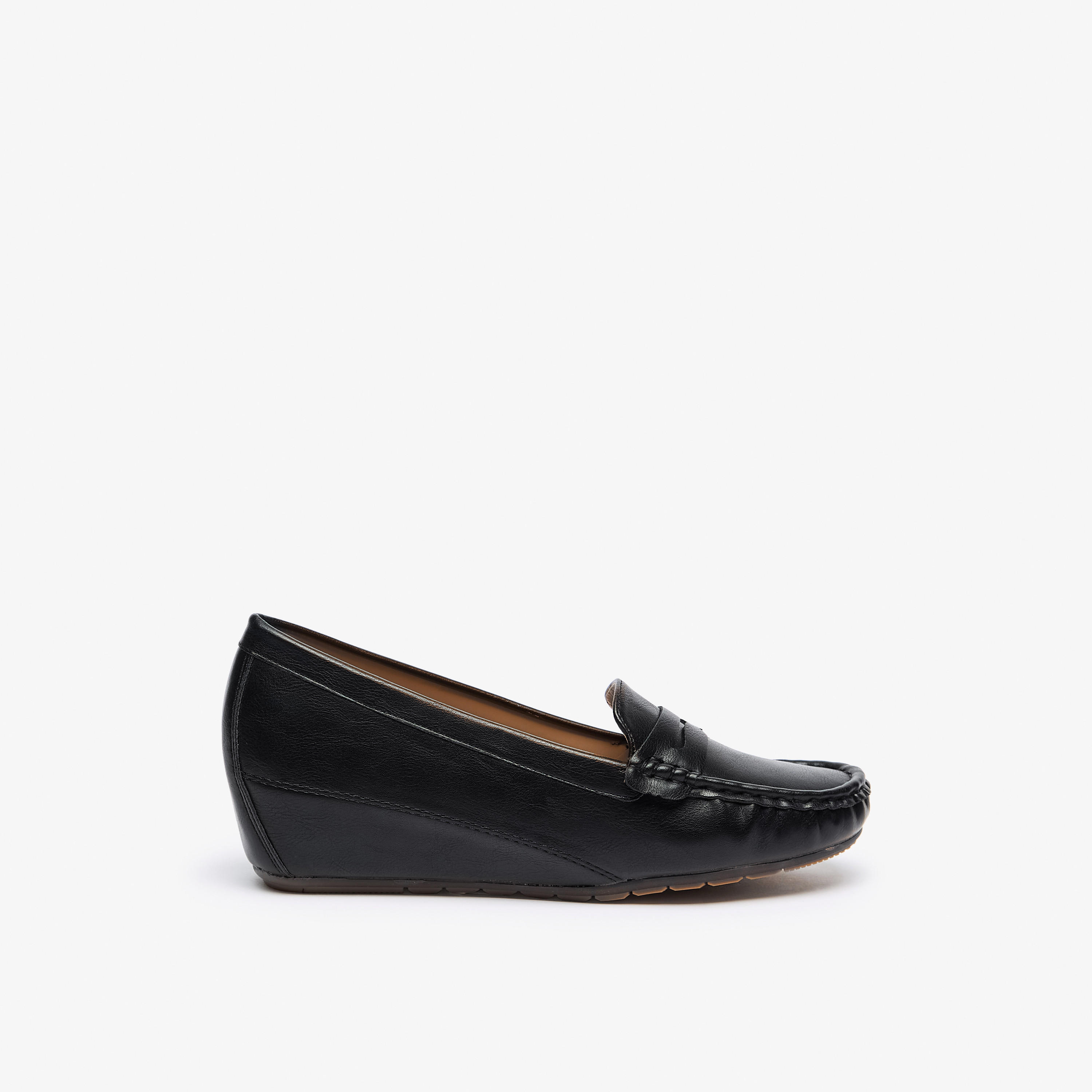 حذاء سادة سهل الارتداء بكعب ويدج من فلورا بيلا-women-shoes-loafersandmoccasins-image-3