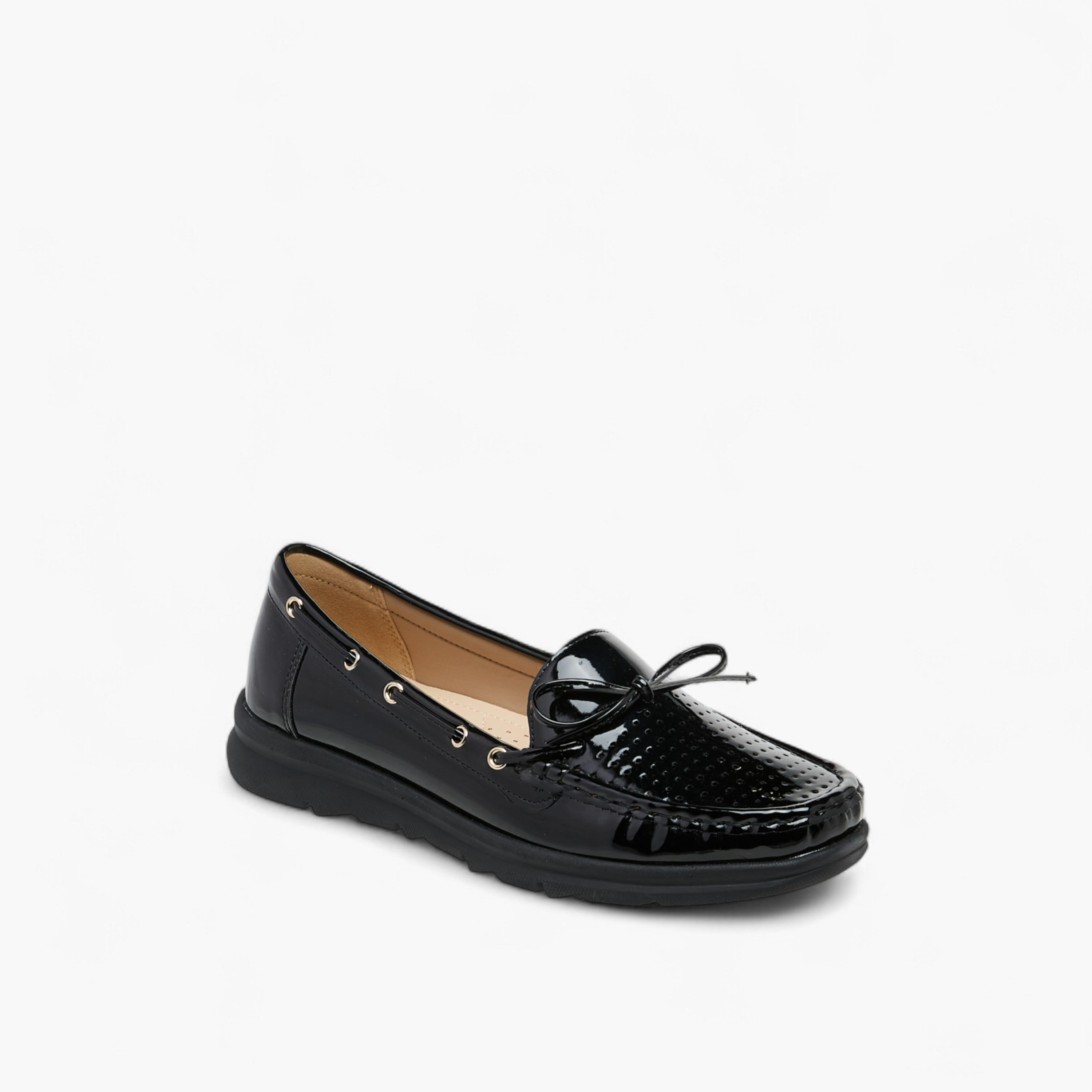 Le Confort Bow Accent Slip-On Loafers-women-shoes-loafersandmoccasins-image-2
