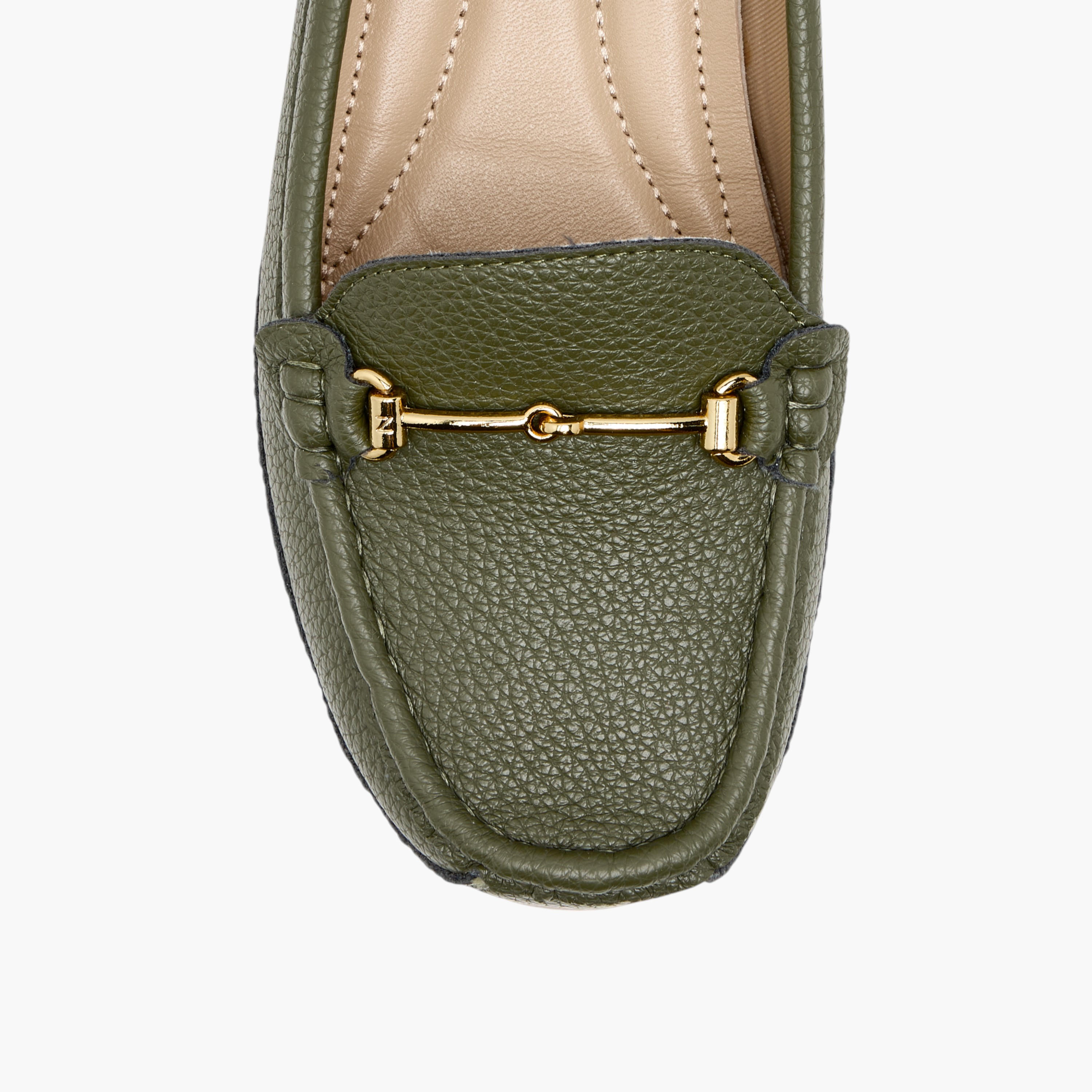 Le Confort Metal Accent Comfort Loafers with Wedge Heels-women-shoes-loafersandmoccasins-image-4