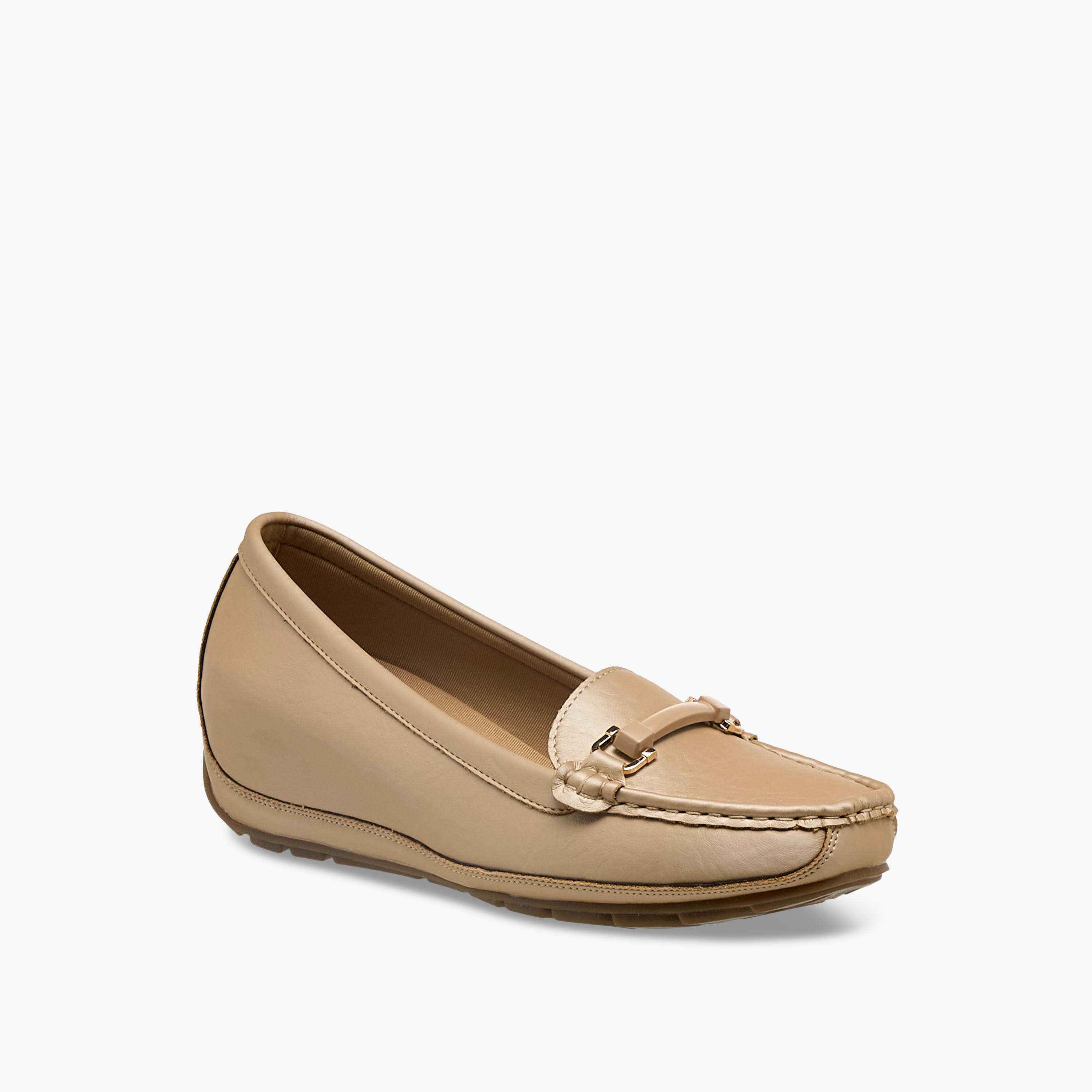Le Confort Women Wedge Heel Loafers-women-shoes-loafersandmoccasins-image-2