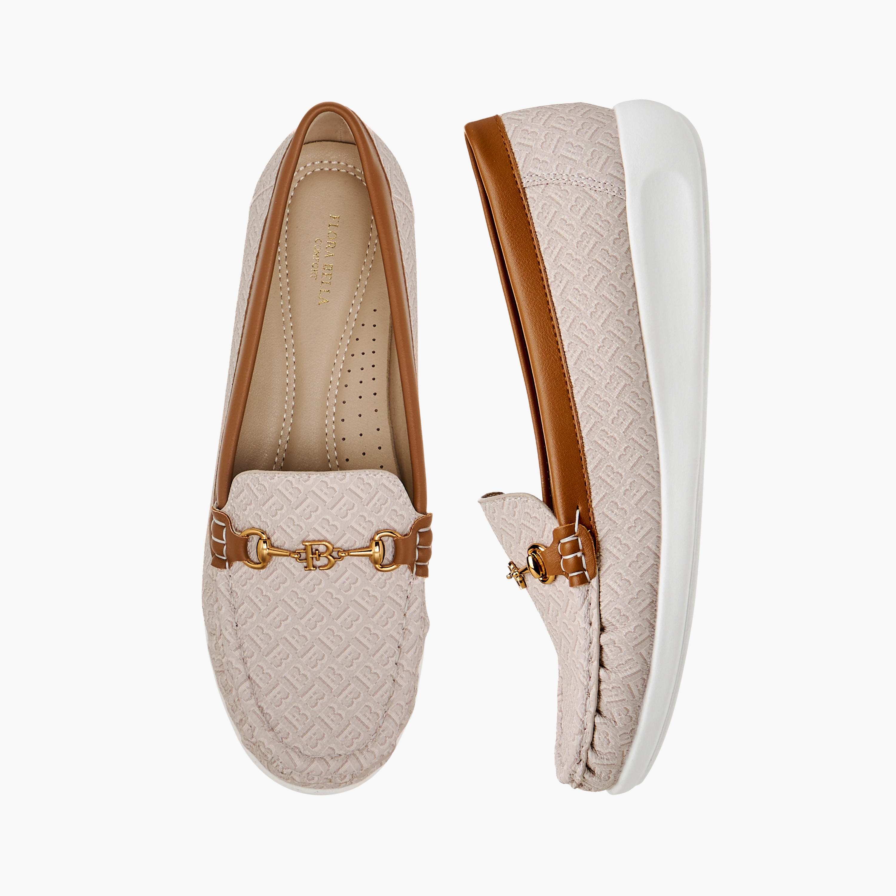 حذاء سهل الارتداء مريح بطبعات من فلورا بيلا-women-shoes-loafersandmoccasins-image-1