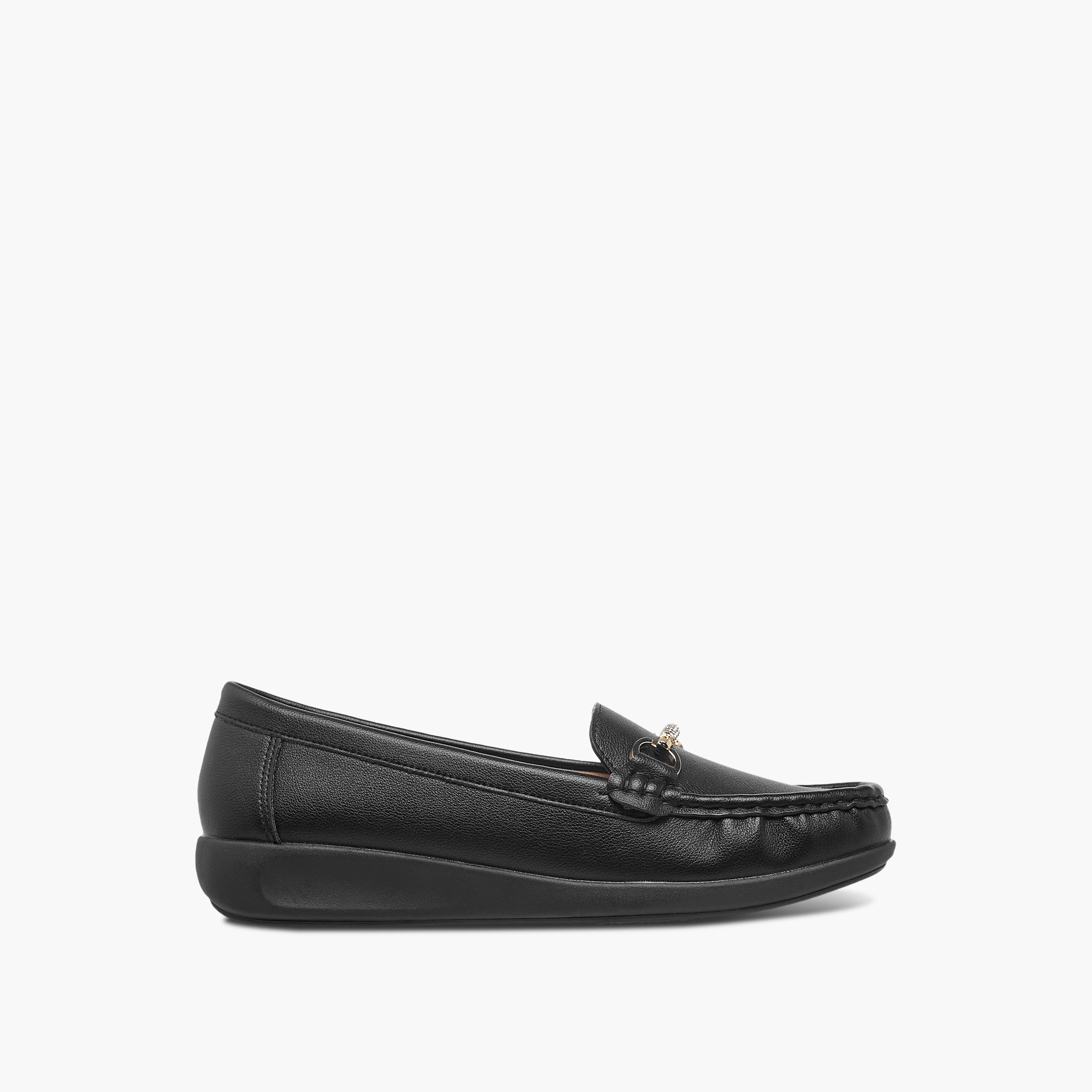 Flora Bella Womens' Slip-On Loafers with Metallic Accent-women-shoes-flats-loafers-image-3
