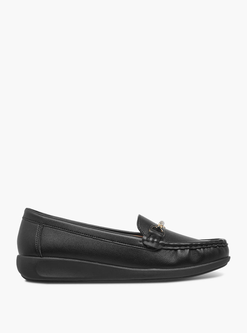 Flora Bella Womens' Slip-On Loafers with Metallic Accent-women-shoes-flats-loafers-image-3