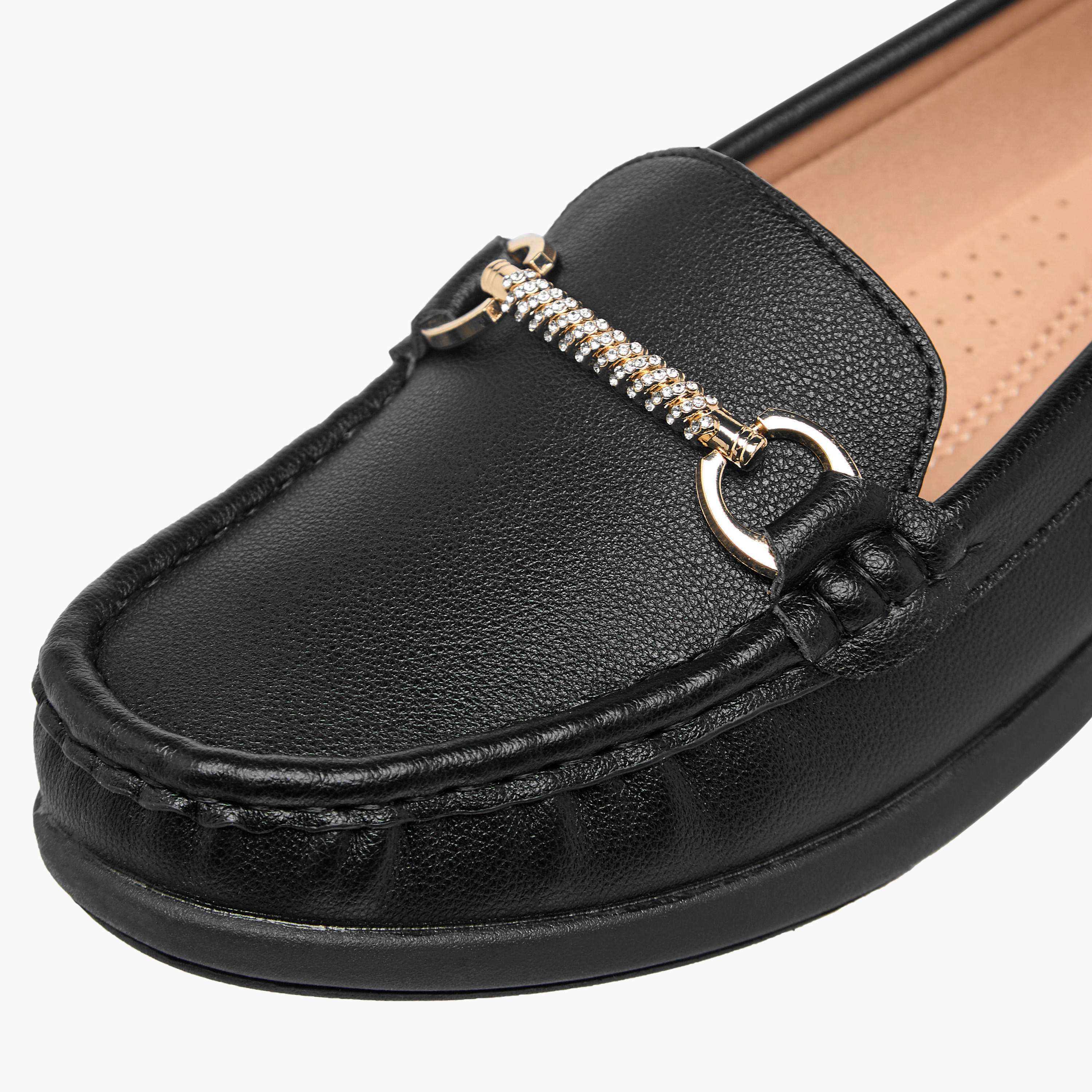 Flora Bella Womens' Slip-On Loafers with Metallic Accent-women-shoes-flats-loafers-image-4