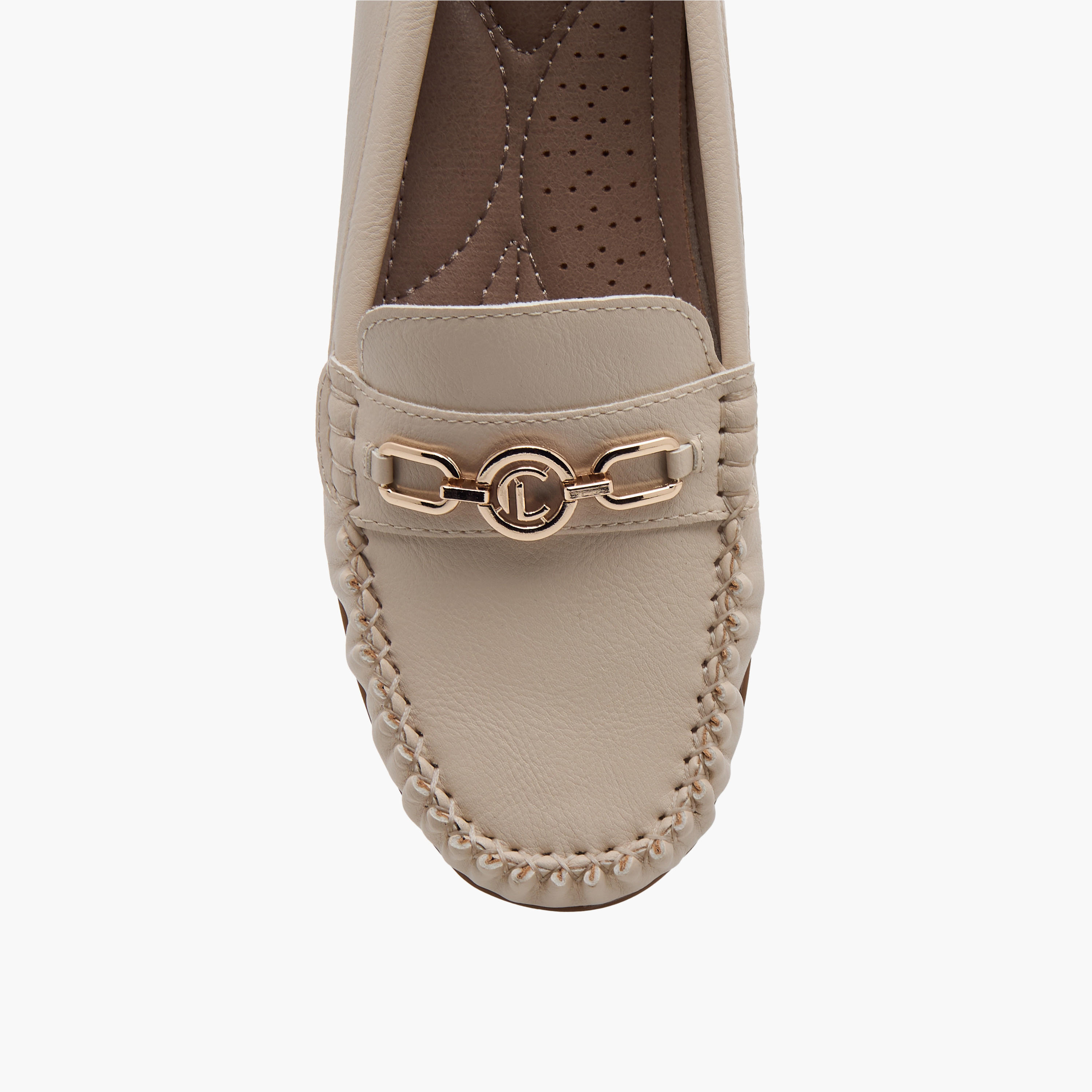 Le Confort Solid Slip-On Comfort Loafers with Metal Accent-women-shoes-loafersandmoccasins-image-4