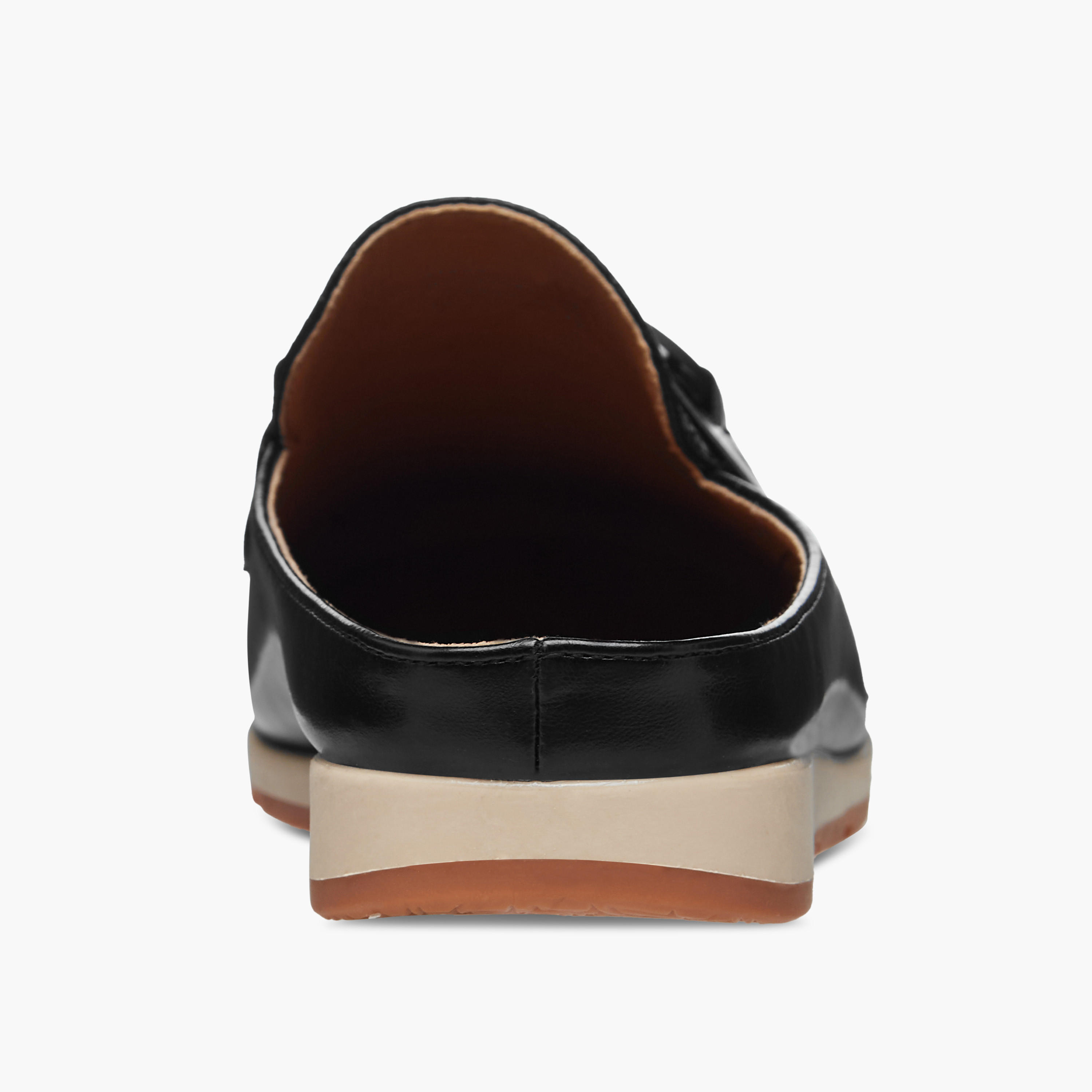 Le Confort Textured Slip-On Comfort Mules with Metal Accent-women-shoes-flats-mules-image-5