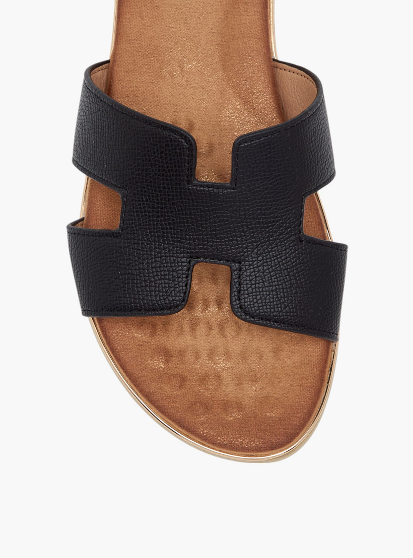 Le Confort Cutout Detail Slip-On Sandals-women-shoes-flats-sandals-image-4