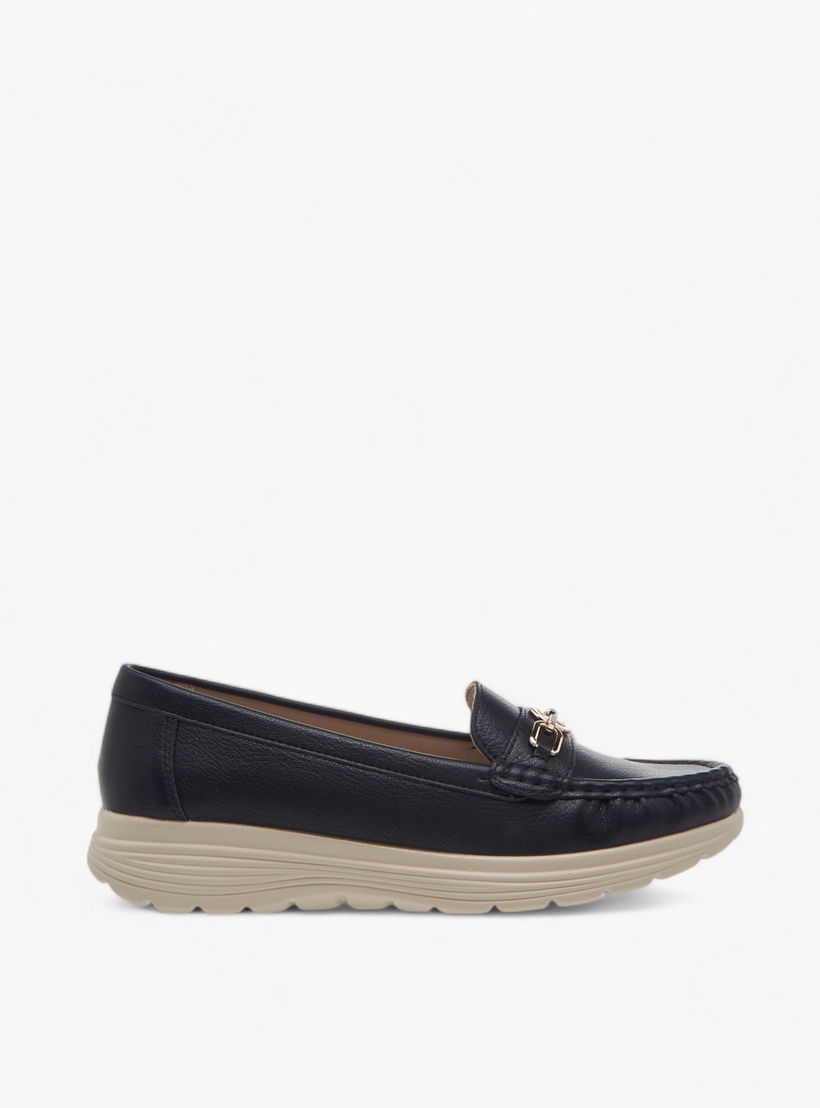 Le Confort Metal Accent Slip-On Comfort Loafers-women-shoes-loafersandmoccasins-image-3
