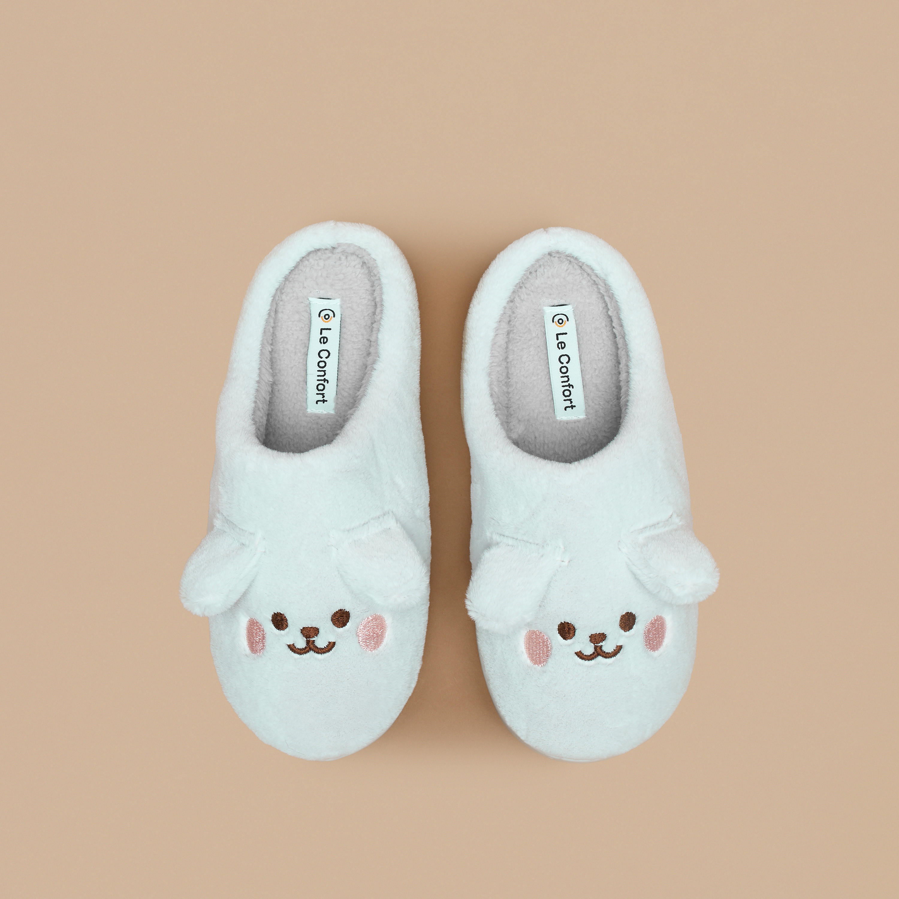 Le Confort Ear Applique Bedroom Slippers-women-shoes-bedroomslippers-image-1