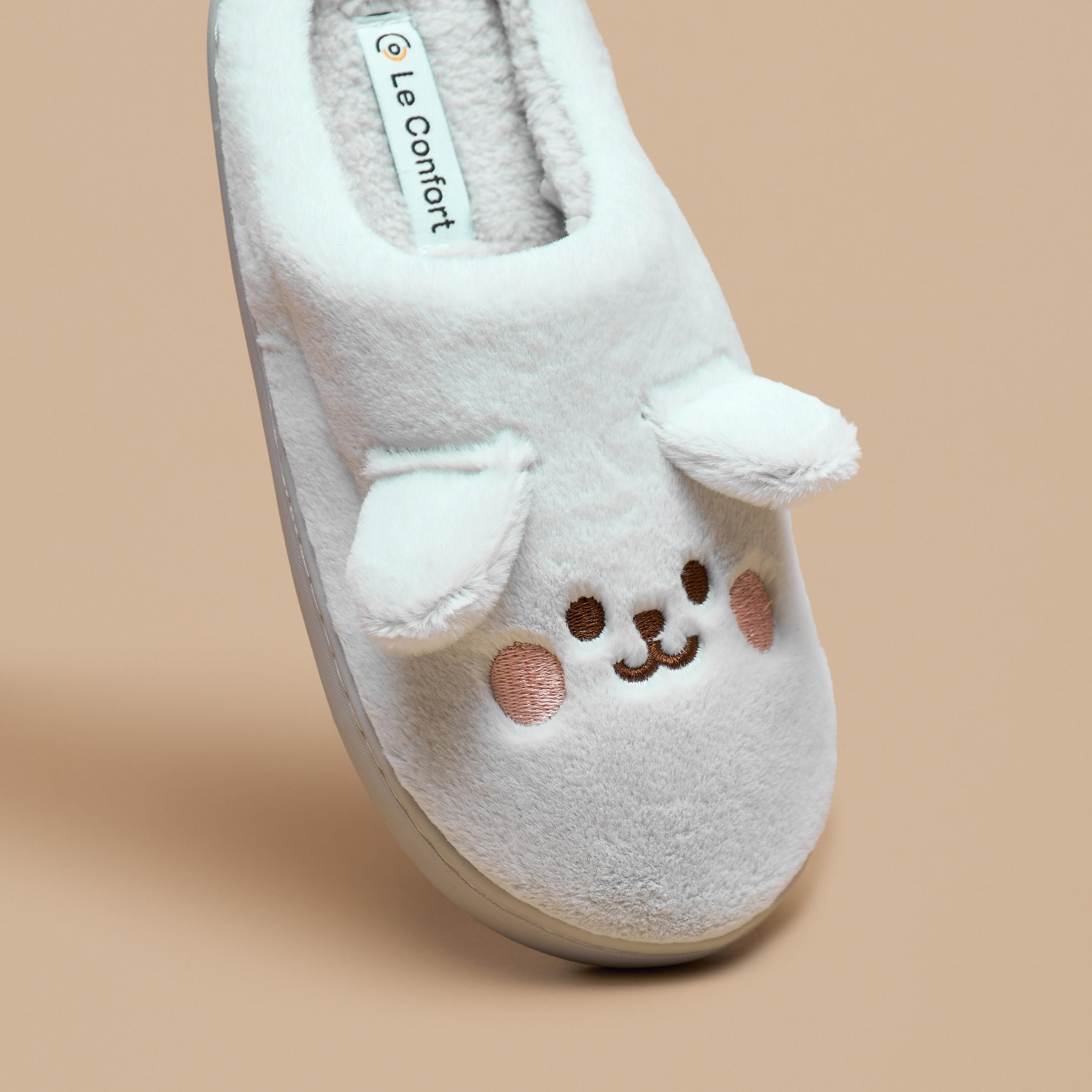 Le Confort Ear Applique Bedroom Slippers-women-shoes-bedroomslippers-image-4