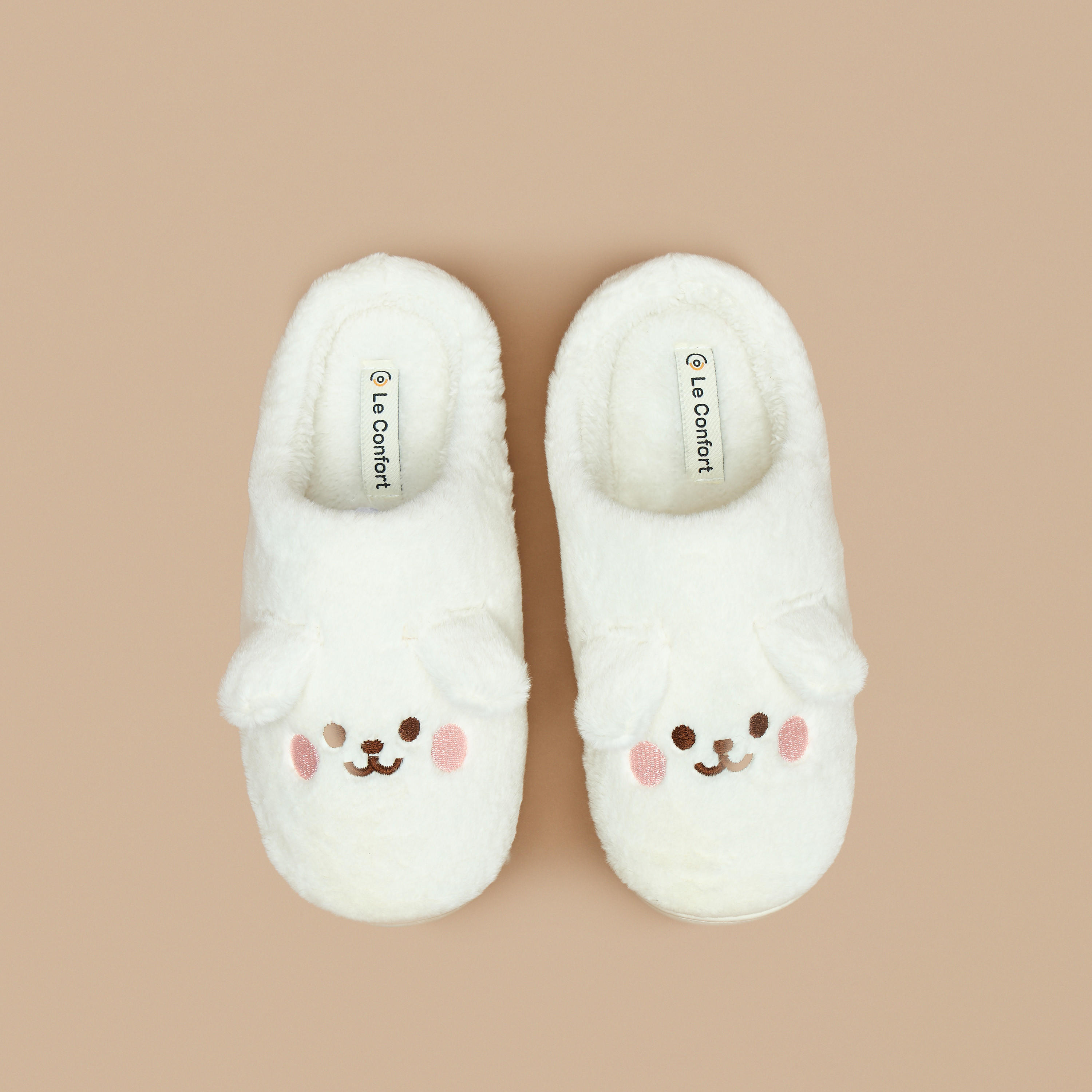 Le Confort Ear Applique Bedroom Slippers-women-shoes-bedroomslippers-image-1