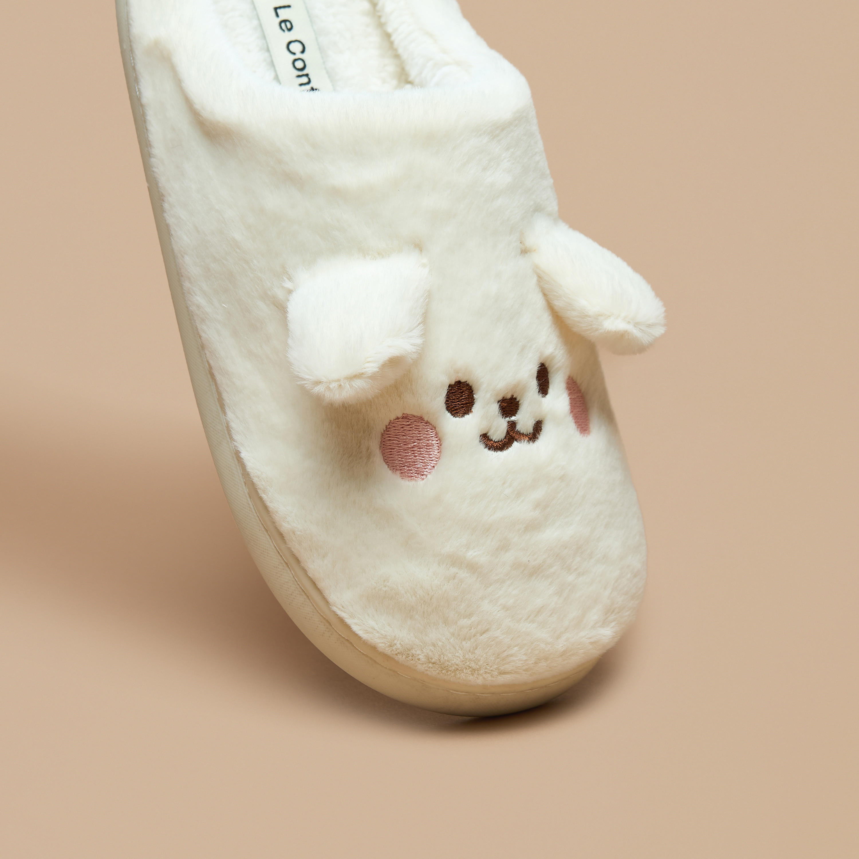 Le Confort Ear Applique Bedroom Slippers-women-shoes-bedroomslippers-image-4