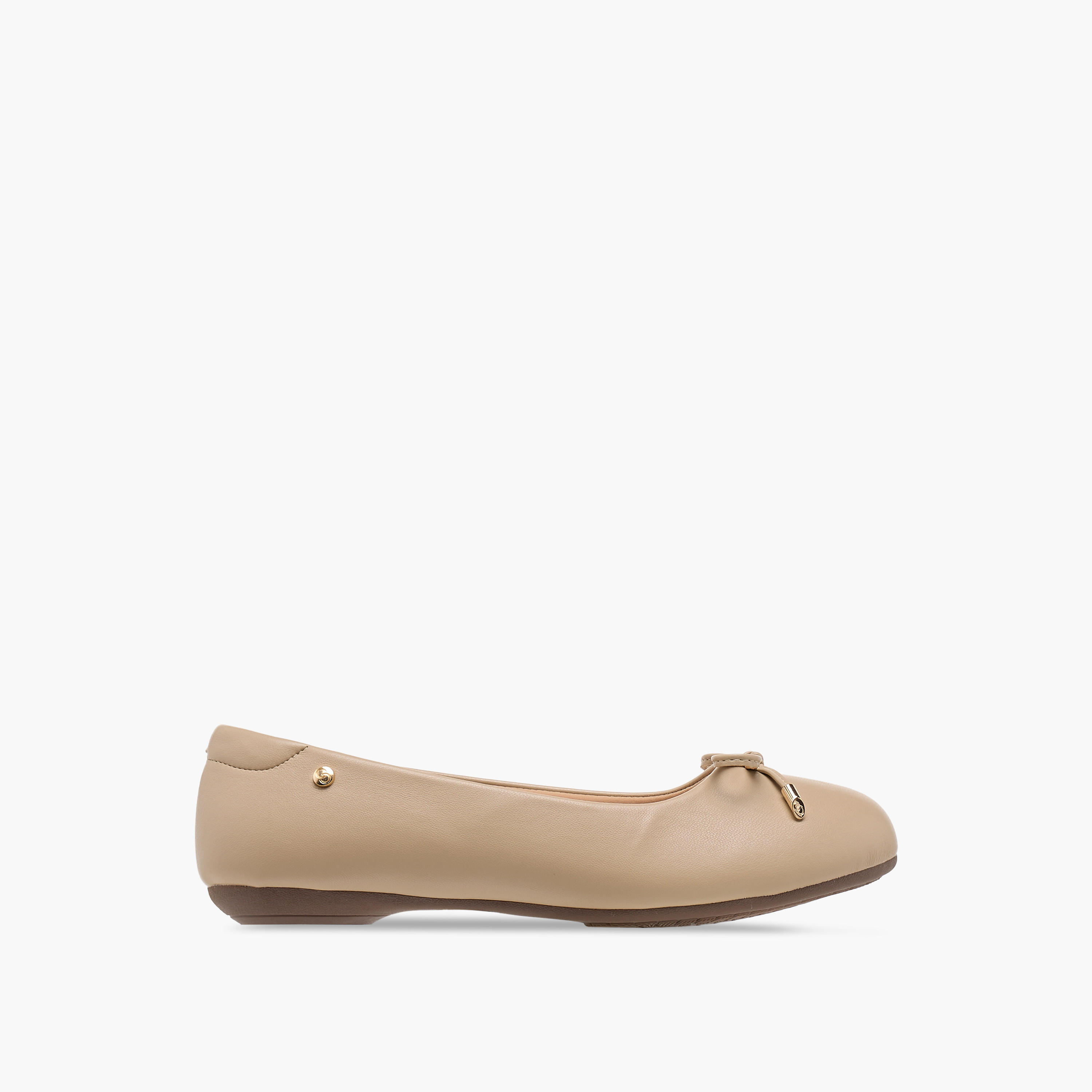 Celeste Women's Bow Detail Slip-On Ballerina Shoes-women-shoes-ballerinas-image-3