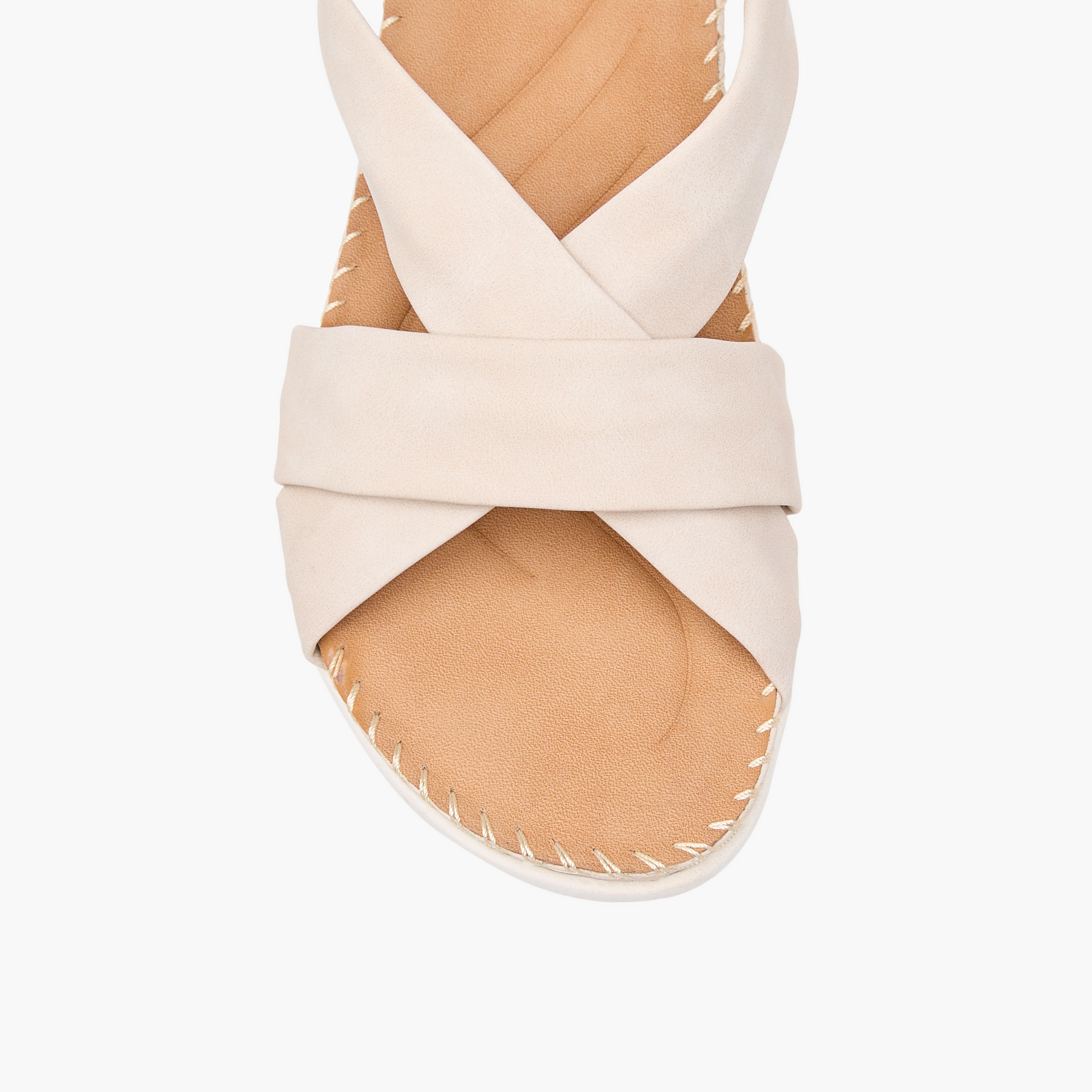 Flora Bella Solid Cross Strap Slingback Sandals-women-shoes-flats-sandals-image-9