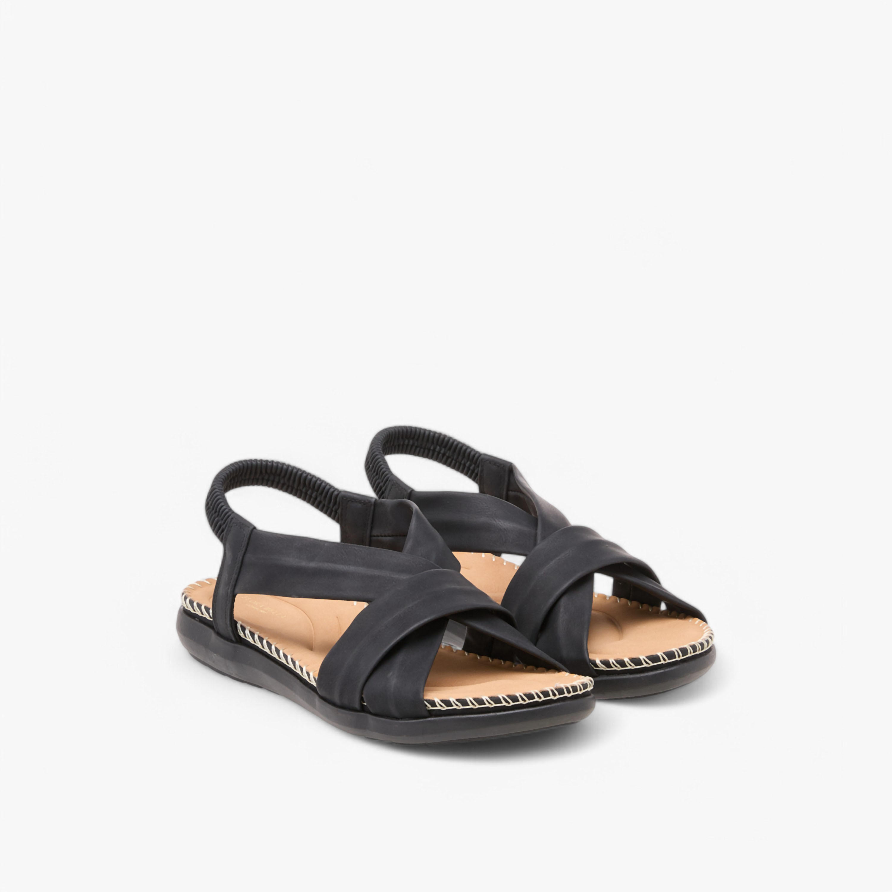 Flora Bella Solid Cross Strap Slingback Sandals-women-shoes-flats-sandals-image-1