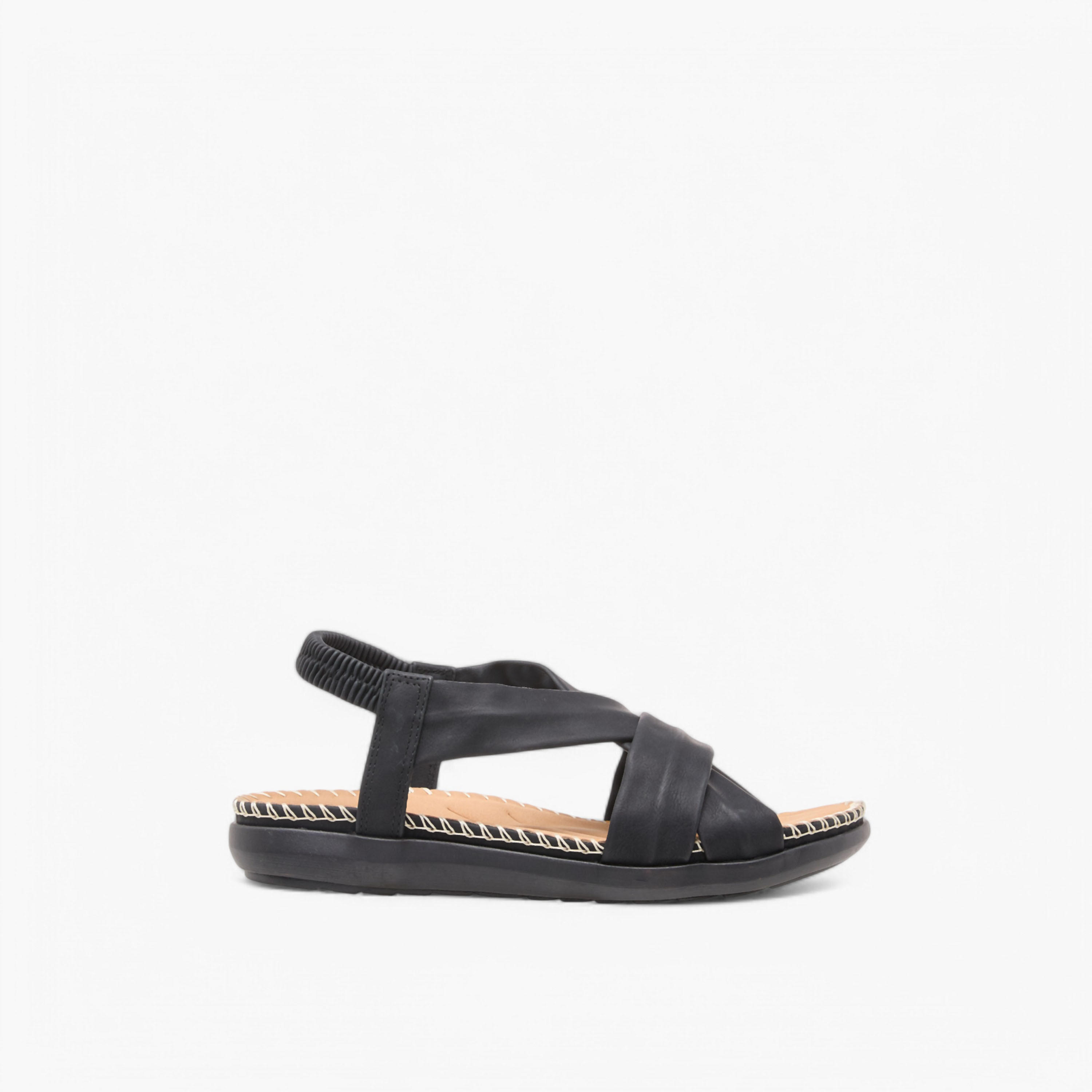 Flora Bella Solid Cross Strap Slingback Sandals-women-shoes-flats-sandals-image-3