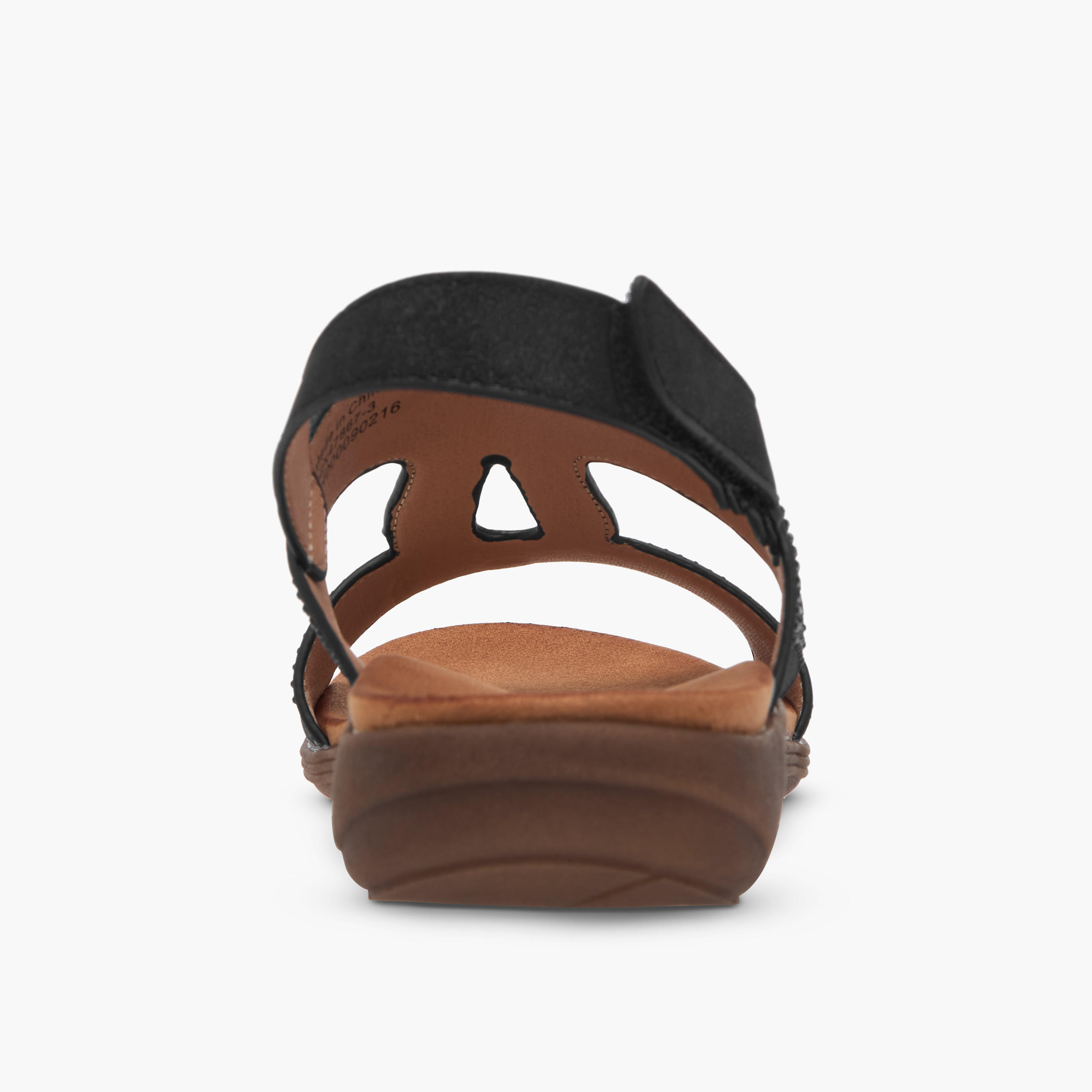 Le Confort Embellished Comfort Sandals with Hook and Loop Closure-women-shoes-flats-sandals-image-11