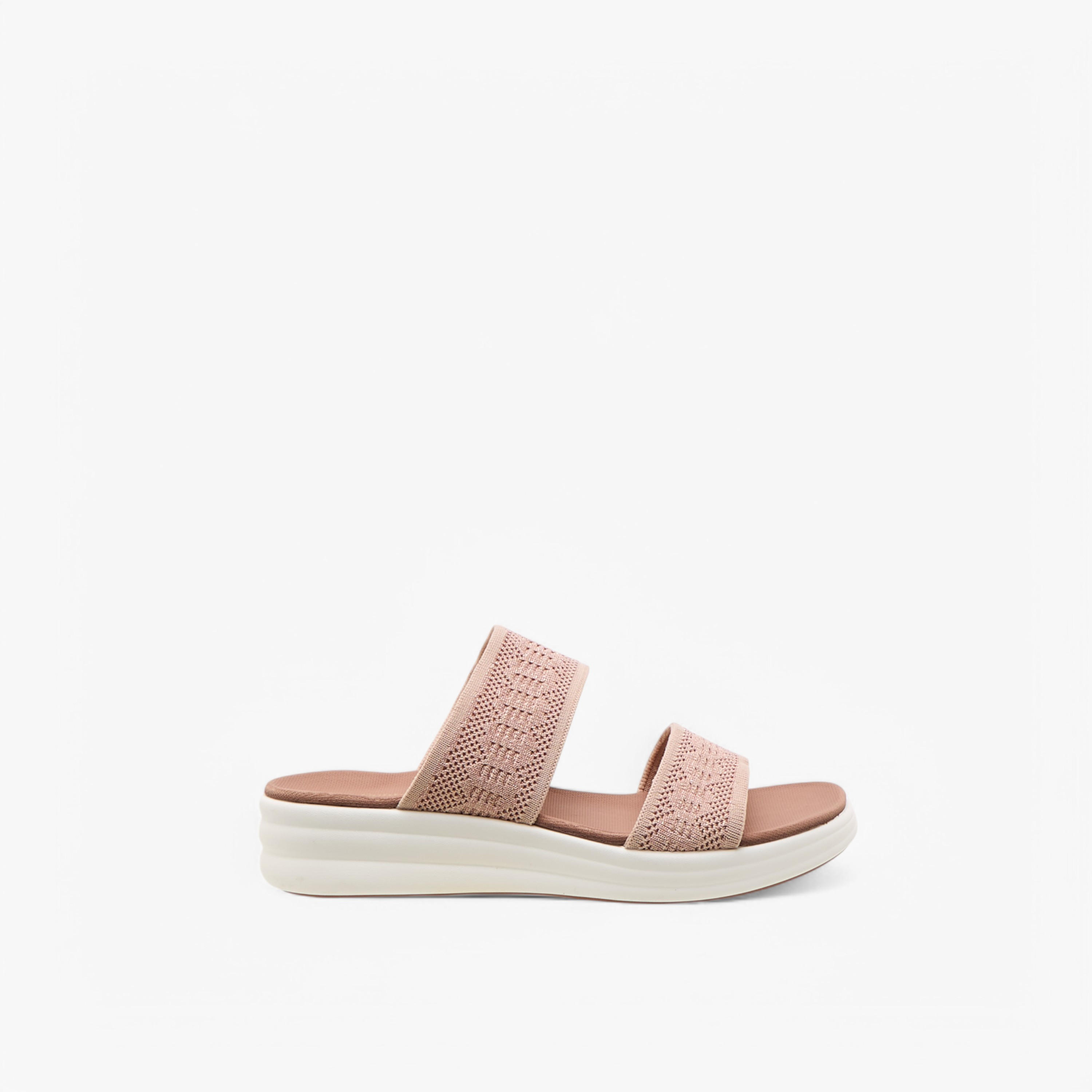 Le Confort Flyknit Detail Slip-On Comfort Sandals-women-shoes-sandals-heeled-image-3